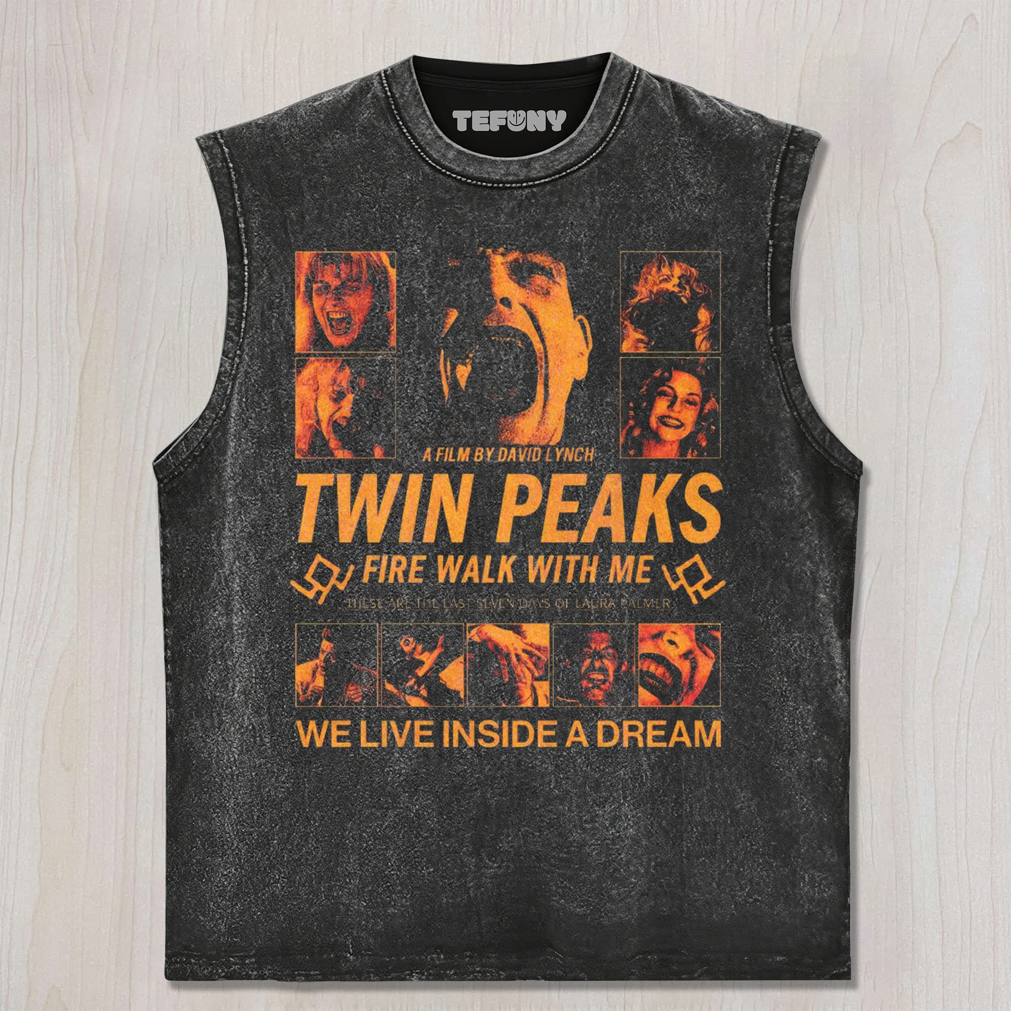 TWIN PEAKS FIRE WALK WITH ME V5 UNISEX TEE, TANK TOP, LAYERED LS, SWEATSHIRT & HOODIE