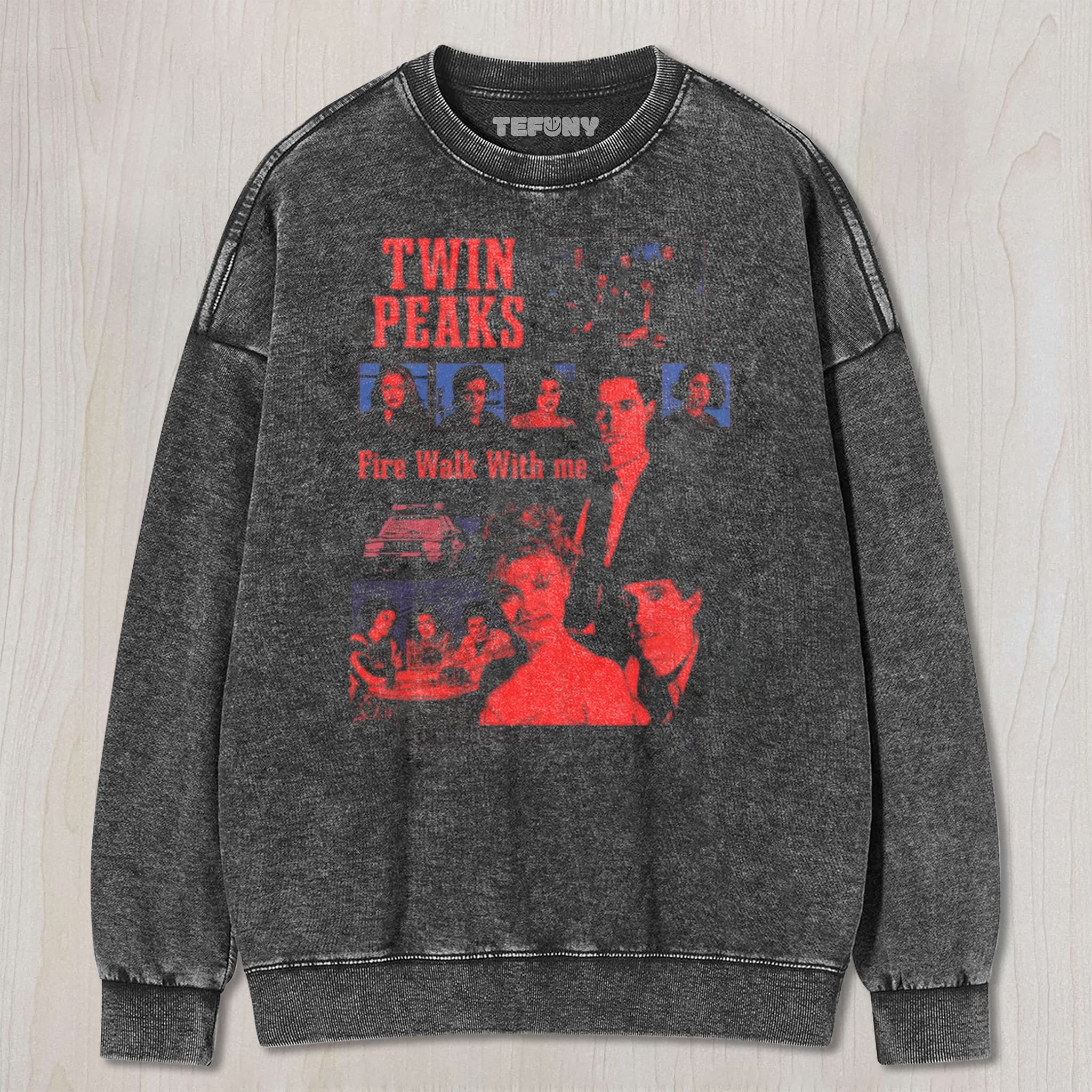 TWIN PEAKS FIRE WALK WITH ME V6 UNISEX TEE, TANK TOP, LAYERED LS, SWEATSHIRT & HOODIE