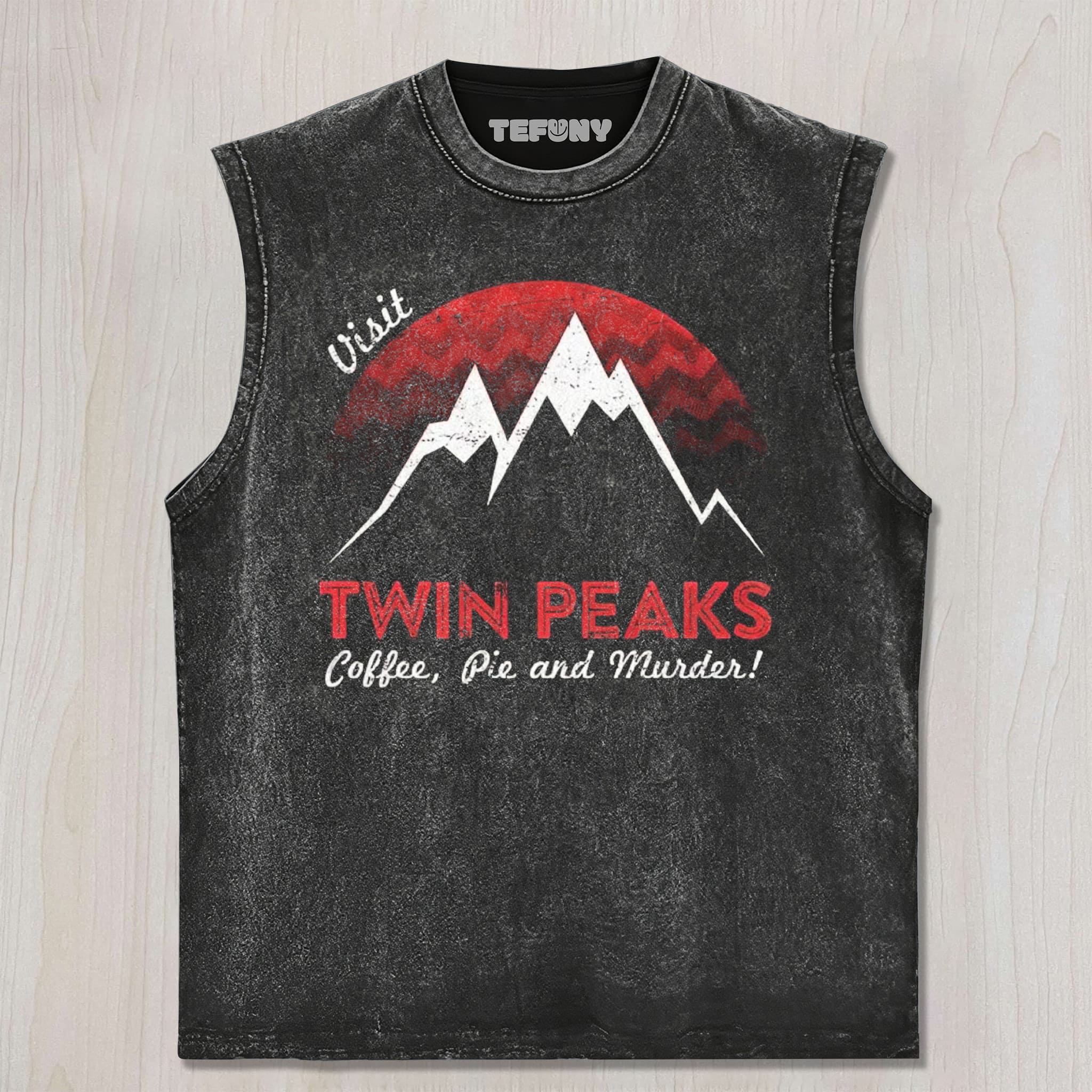TWIN PEAKS FIRE WALK WITH ME V9 UNISEX TEE, TANK TOP, LAYERED LS, SWEATSHIRT & HOODIE