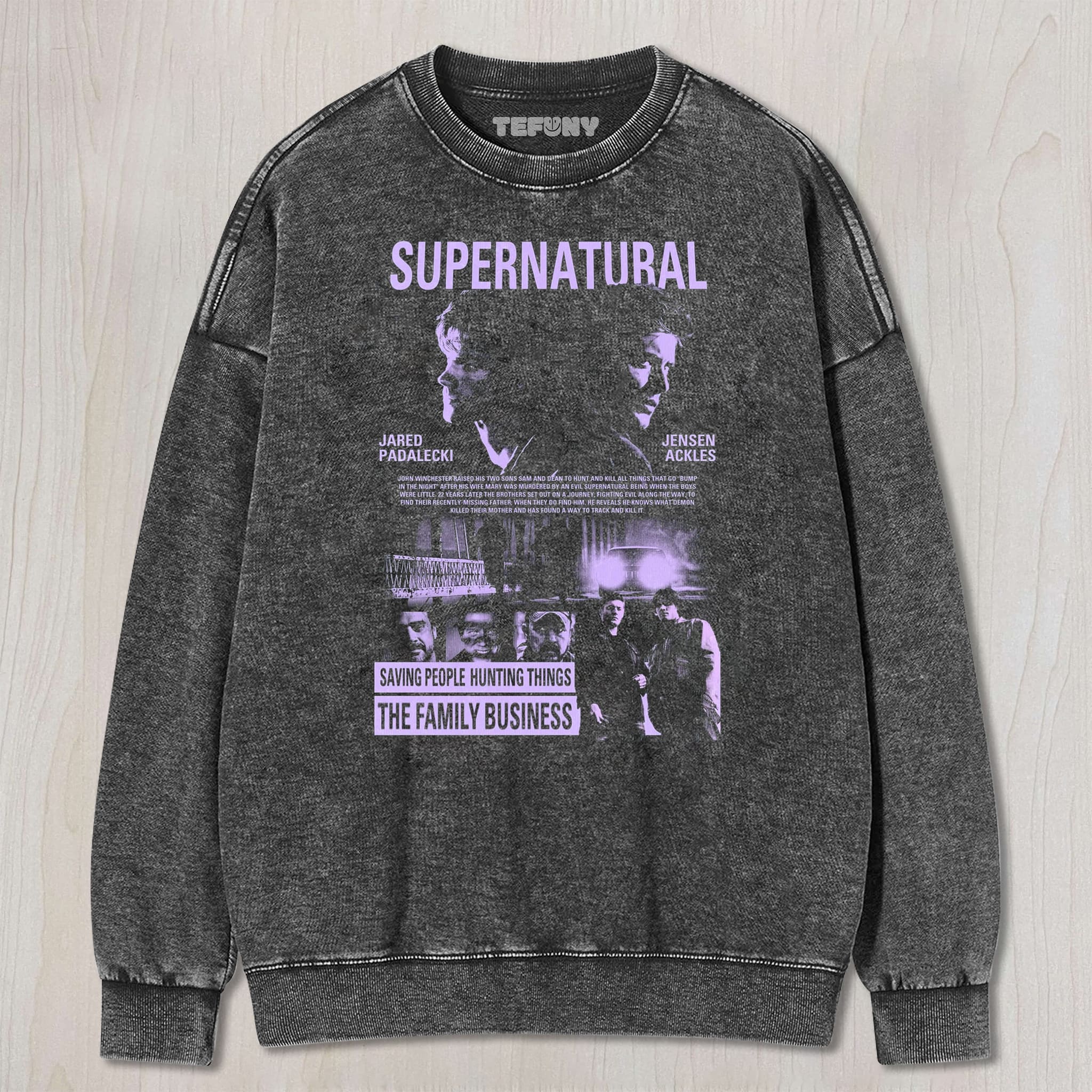 TWO BROTHERS PURPLE RETRO UNISEX TEE, TANK TOP, LAYERED LS, SWEATSHIRT & HOODIE