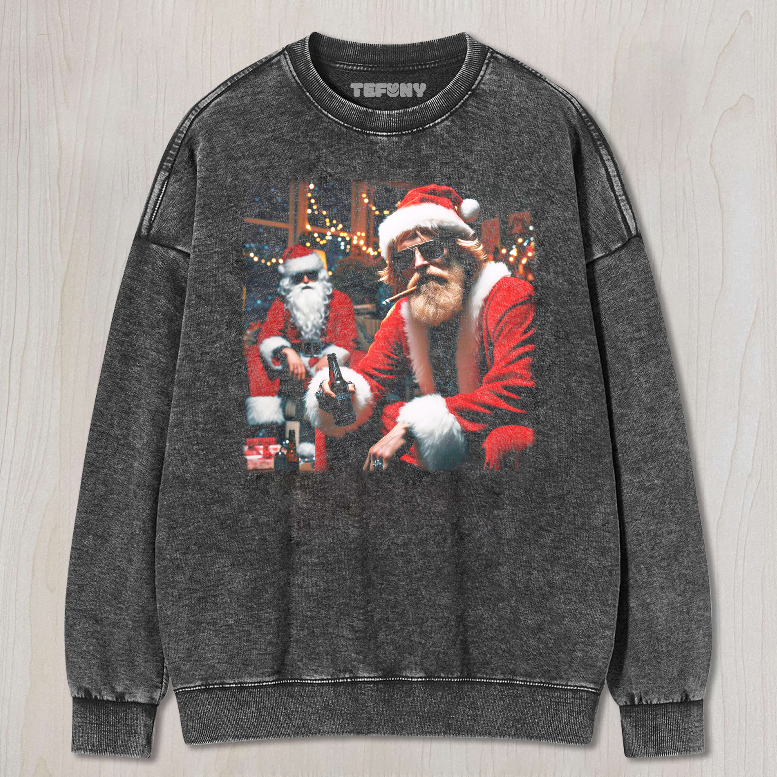 TWO SANTA CLAUSES TEE & SWEAT & HOOD