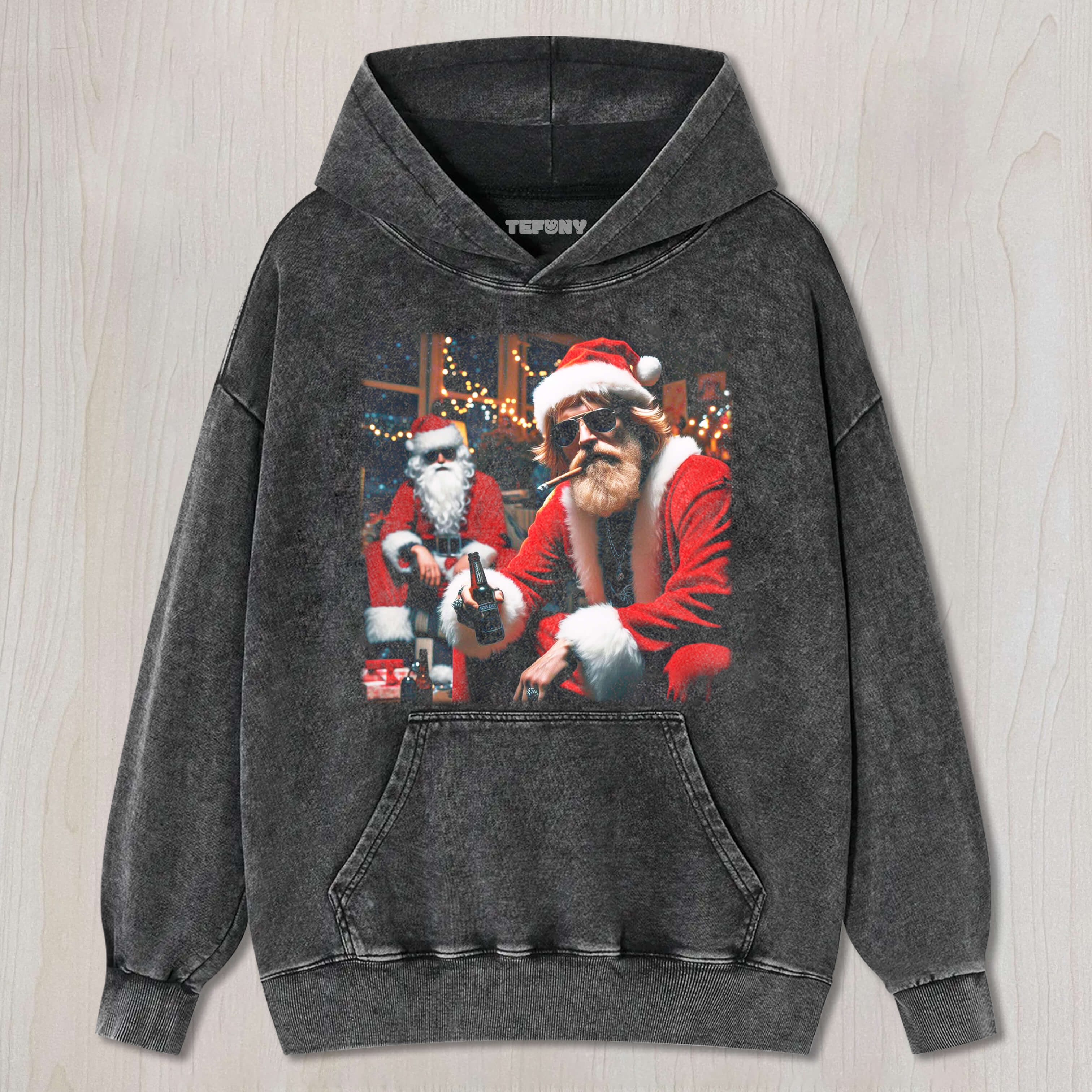 TWO SANTA CLAUSES TEE & SWEAT & HOOD