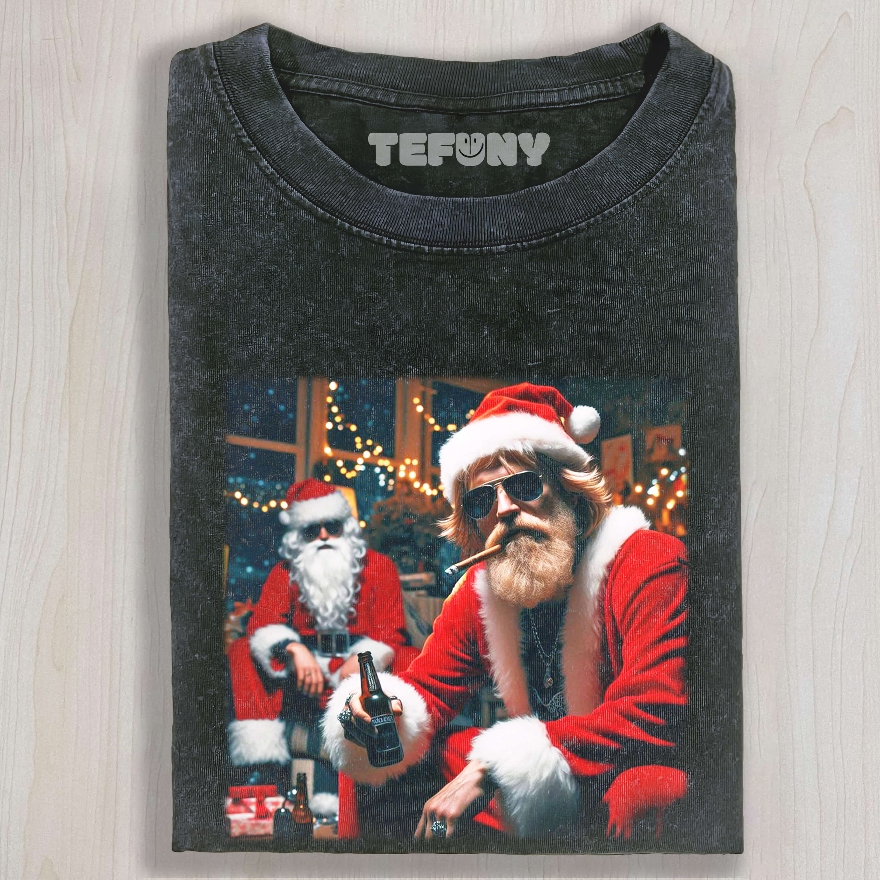 TWO SANTA CLAUSES TEE & SWEAT & HOOD