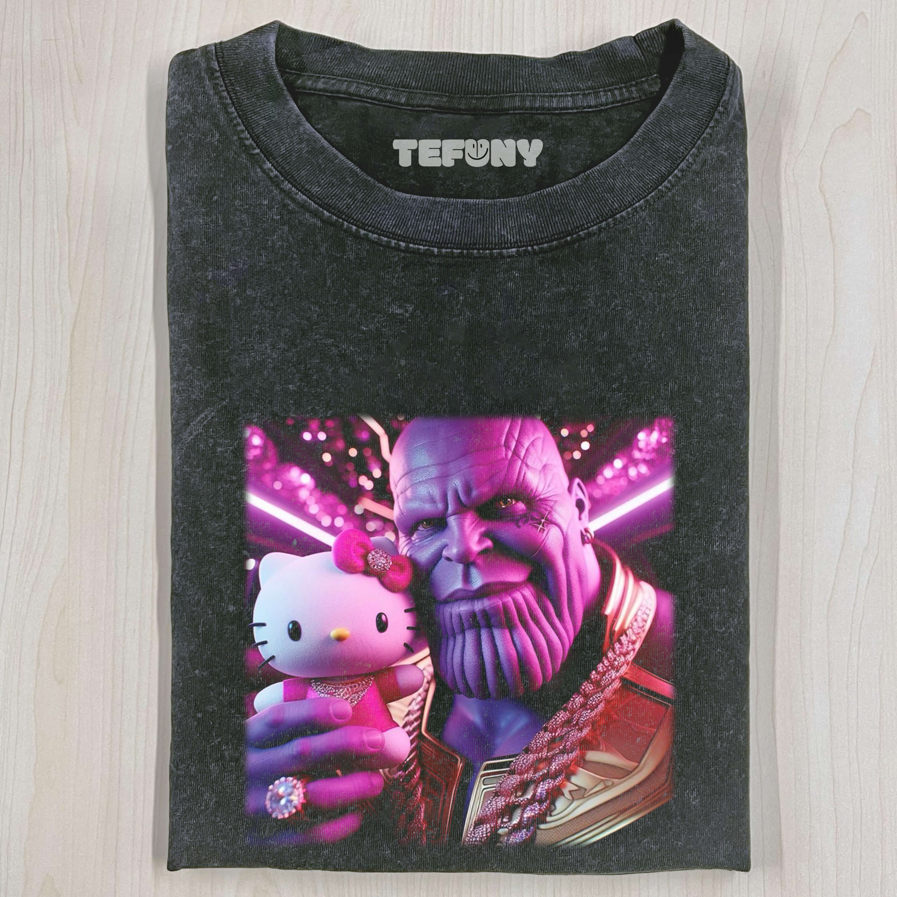 Thanos and Hello Kitty TEE