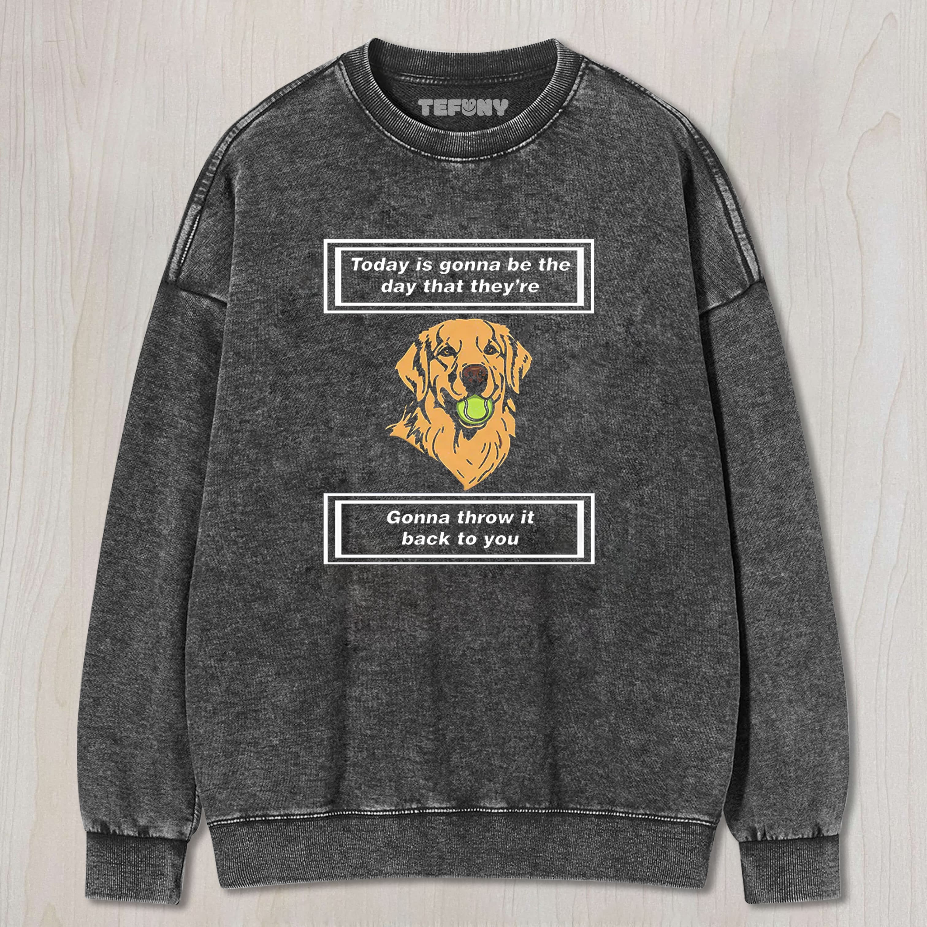 TOKYOCANVAS BACK TO YOU WASHED T-SHIRT