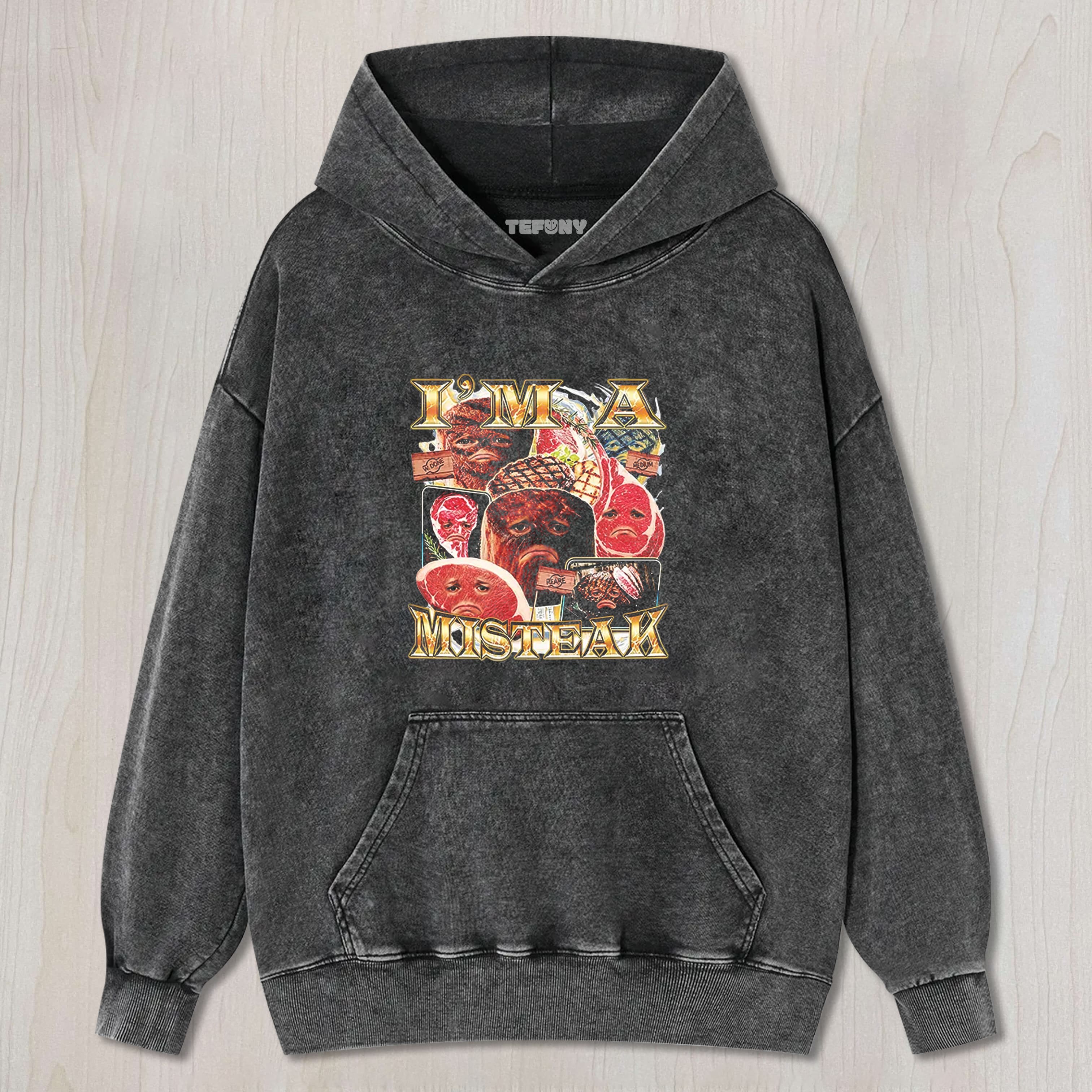 TOKYOCANVAS I'M A MISTEAK WASHED T-SHIRT