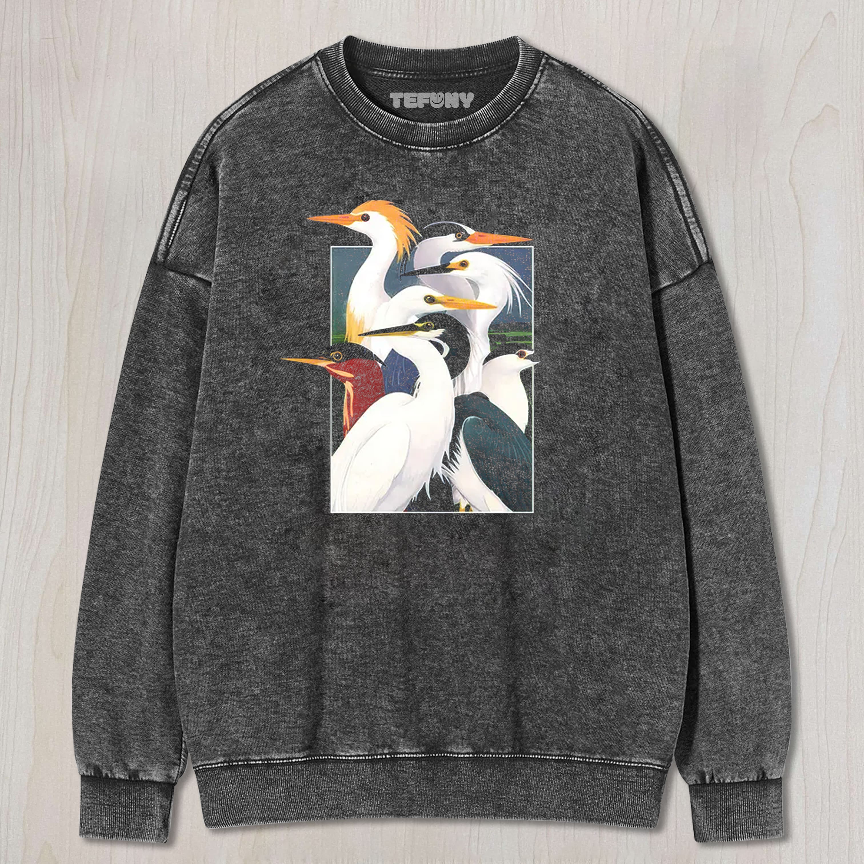 OKYOCANVAS WETLAND ASSEMBLY WASHED TEE & SWEAT & HOOD