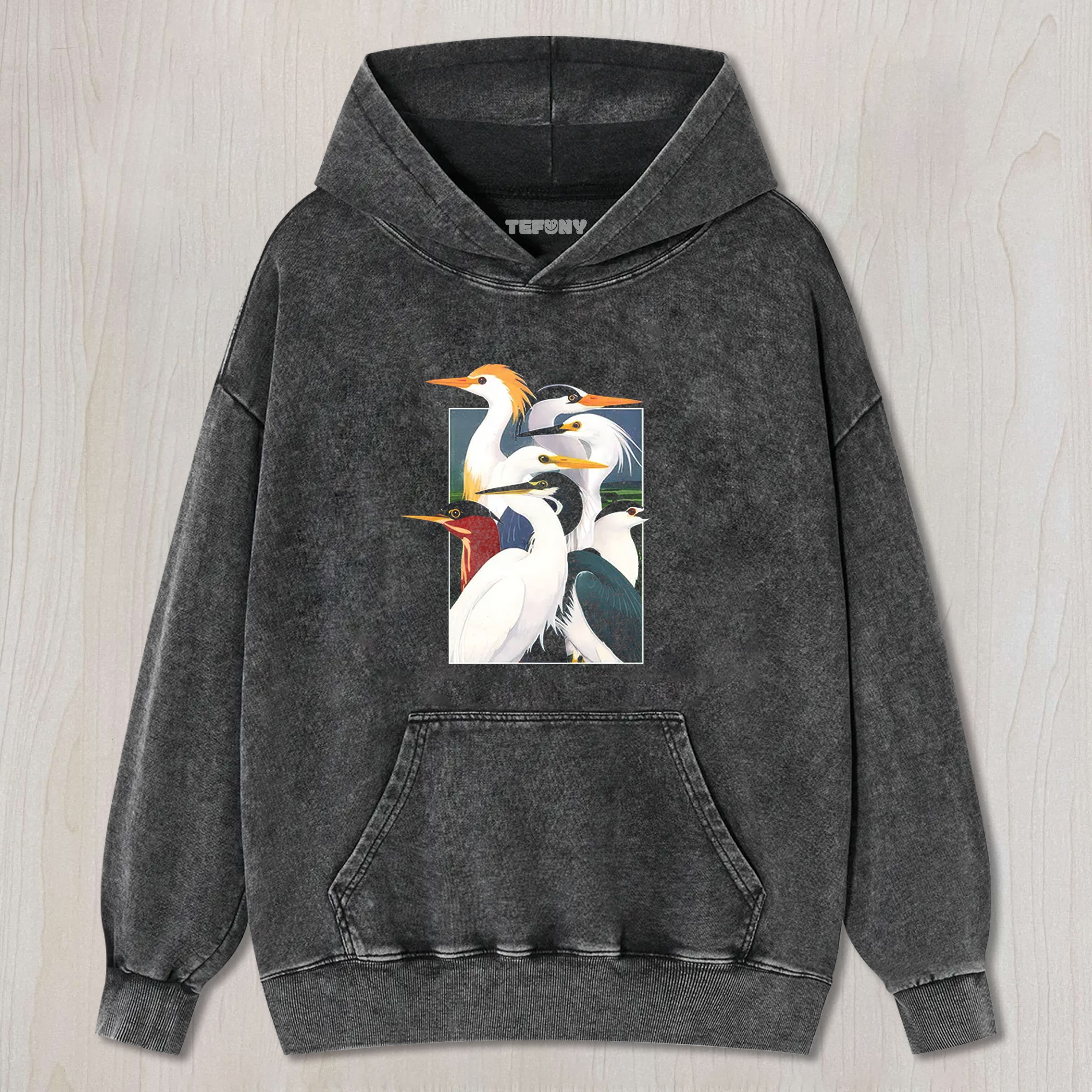 OKYOCANVAS WETLAND ASSEMBLY WASHED TEE & SWEAT & HOOD