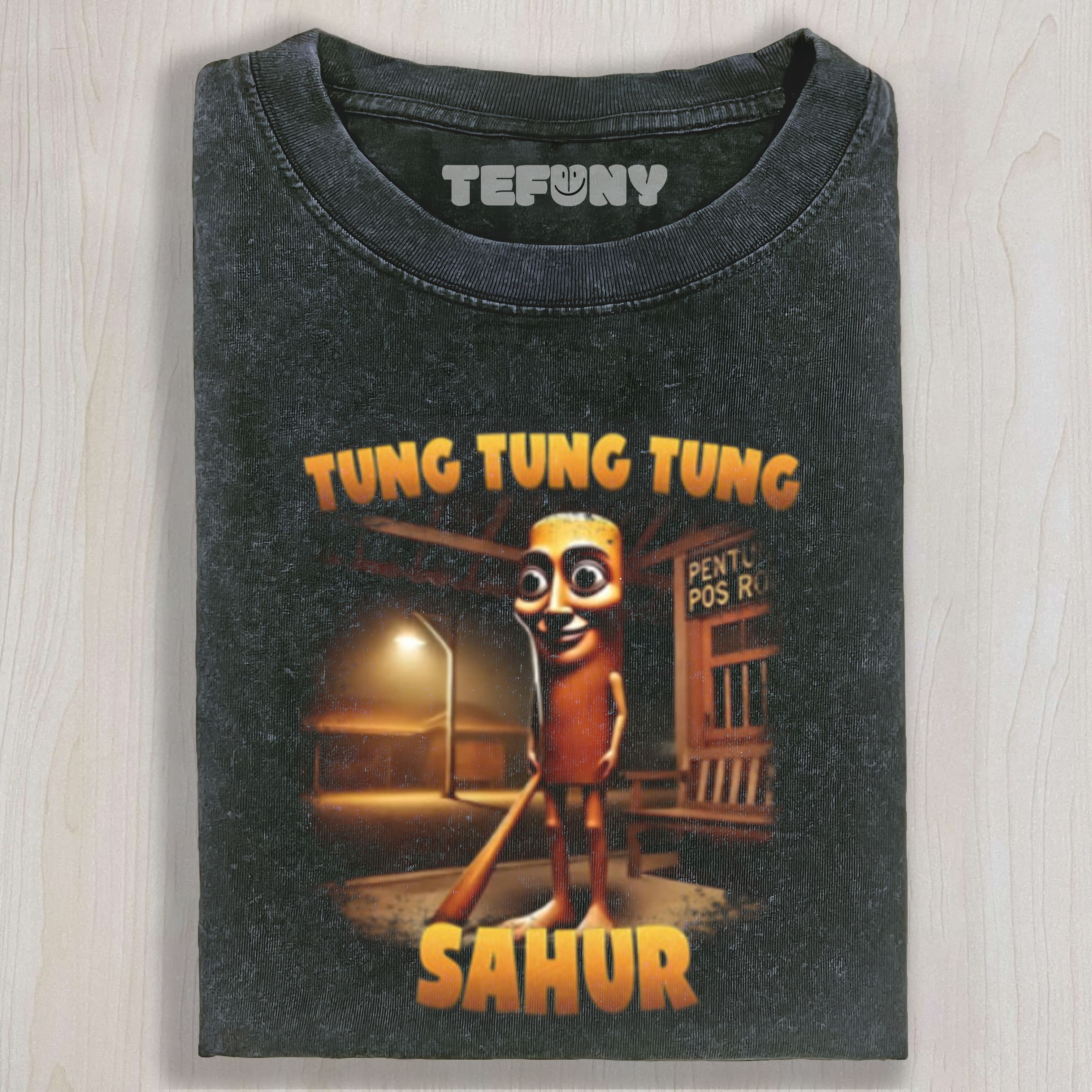 TUNG TUNG SAHUR – ITALIAN BRAINROT PATROL TEE & SWEAT & HOOD