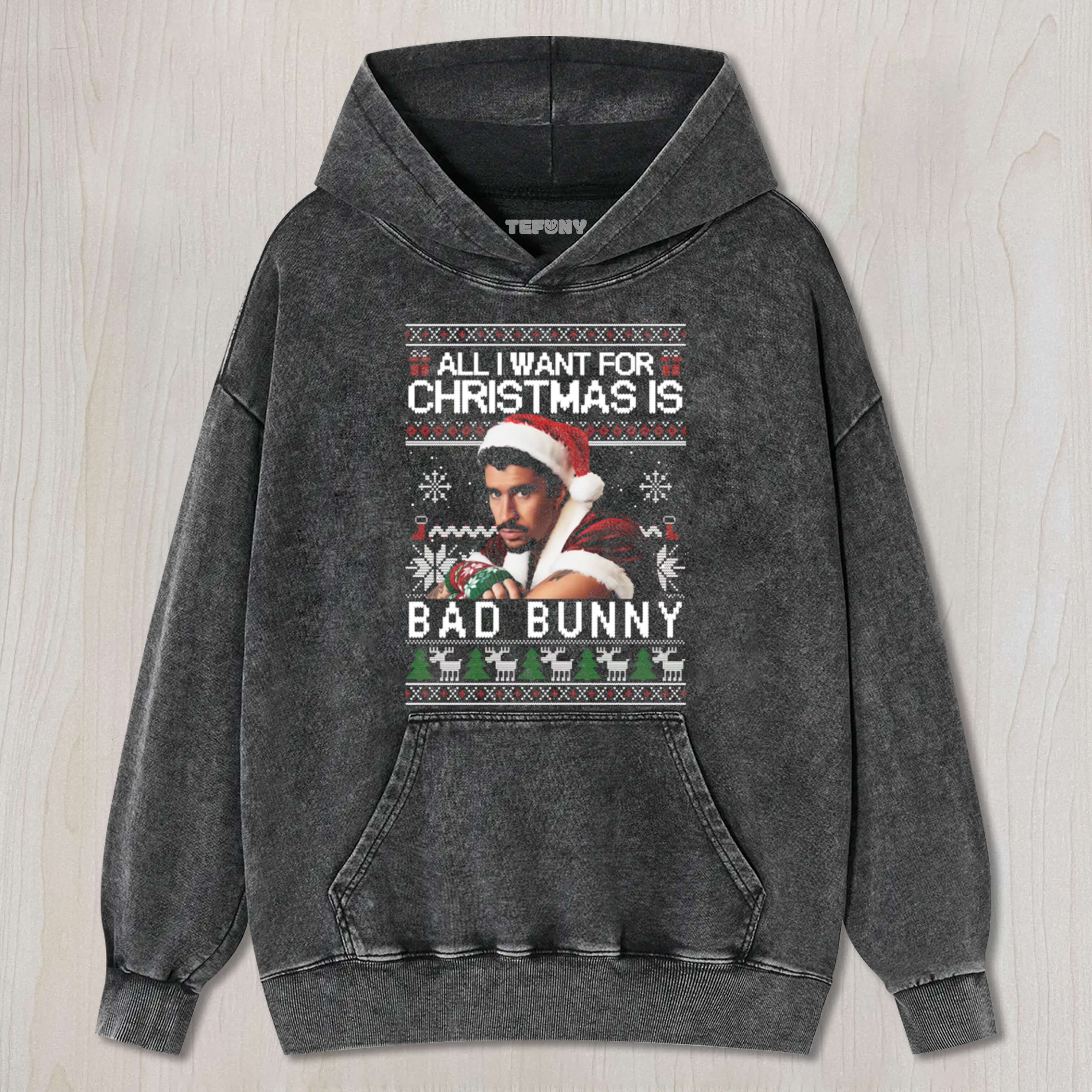 UGLY CHRISTMAS BAD BUNNY TEE & SWEAT & HOOD