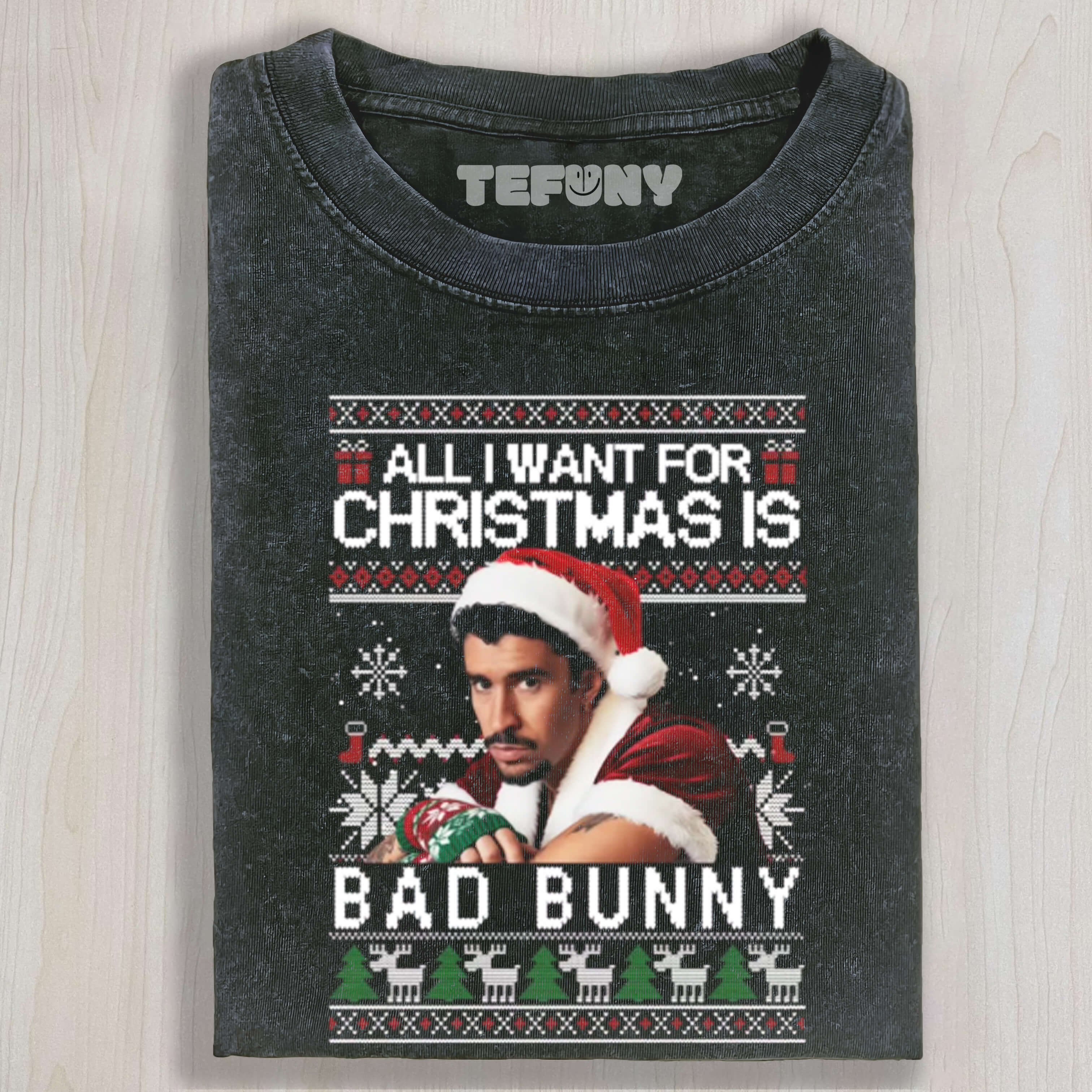 UGLY CHRISTMAS BAD BUNNY TEE & SWEAT & HOOD