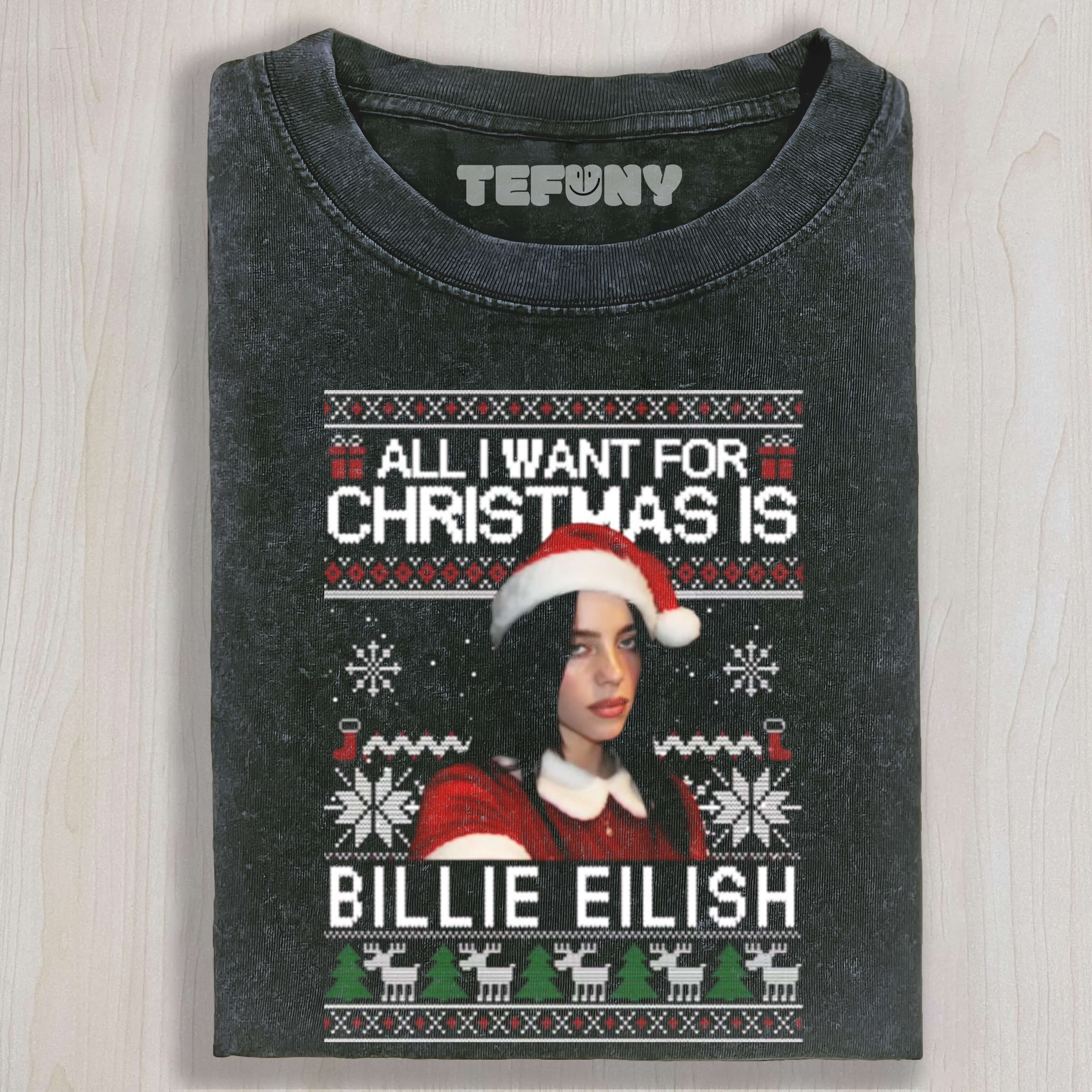UGLY CHRISTMAS BILLIE EILISH TEE & SWEAT & HOOD