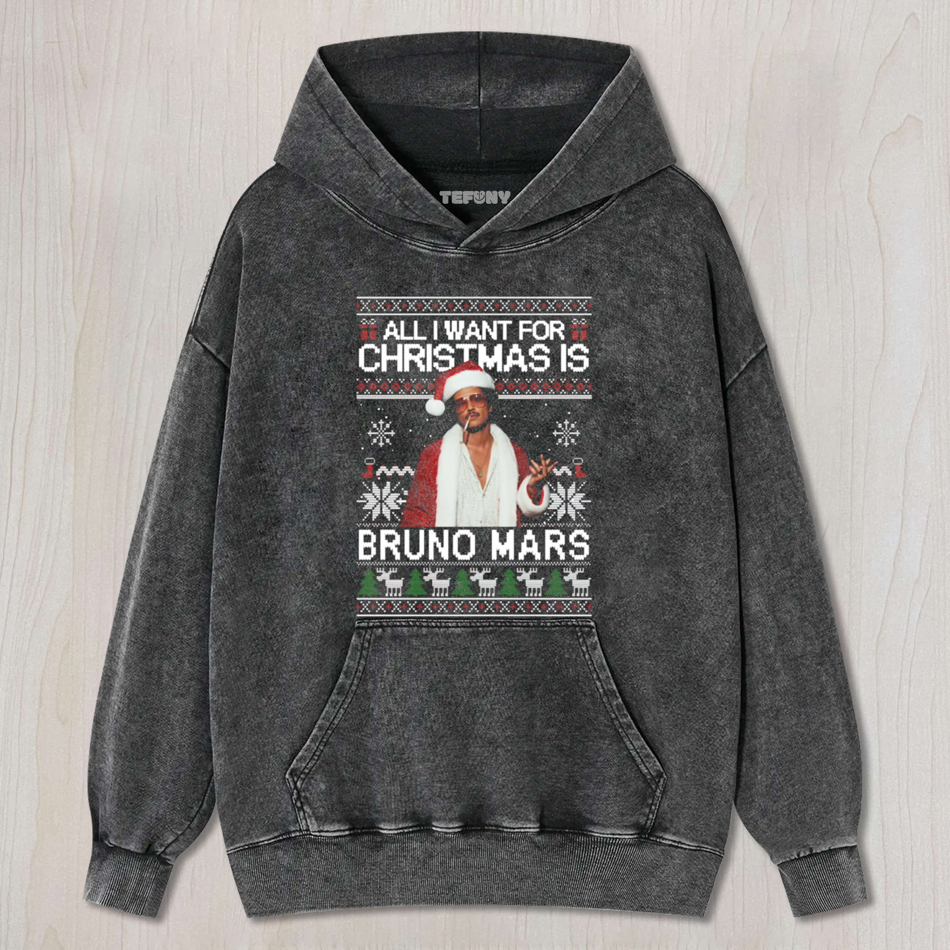 UGLY CHRISTMAS BRUNO MARS TEE & SWEAT & HOOD