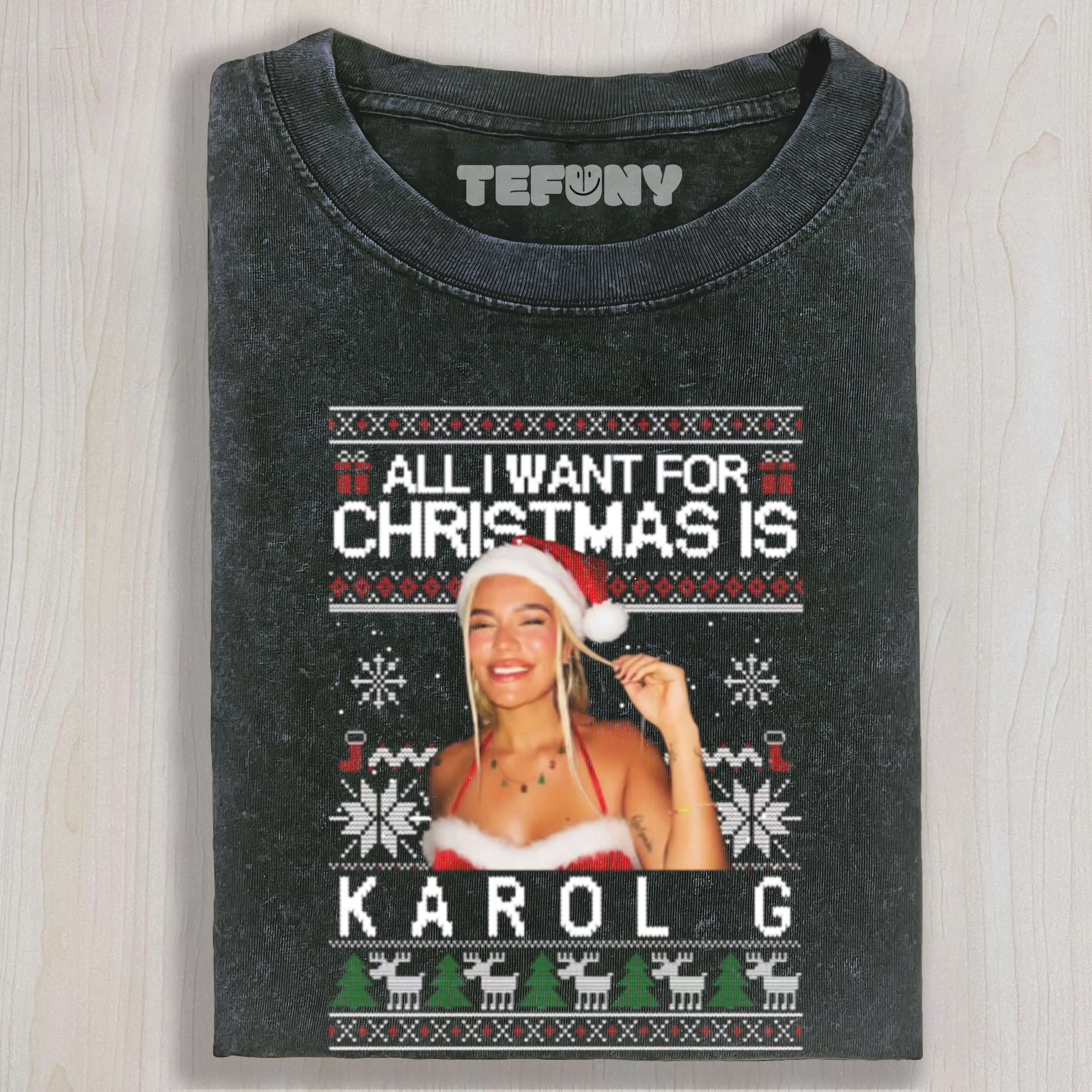 UGLY CHRISTMAS KAROL G TEE & SWEAT & HOOD