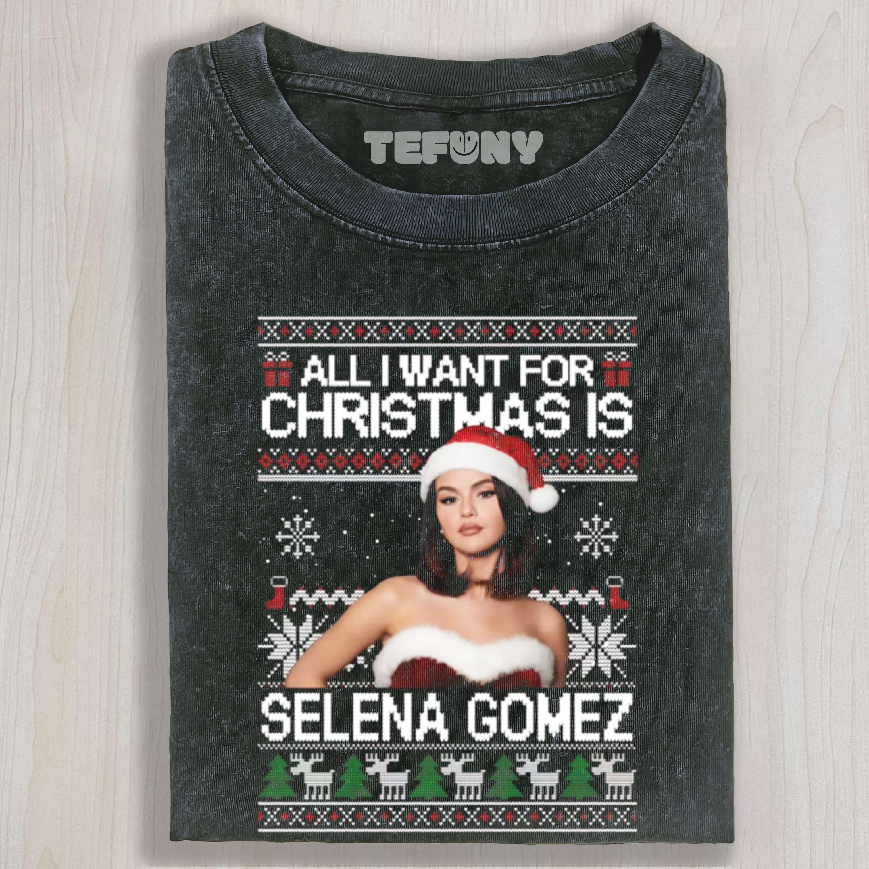 UGLY CHRISTMAS SELENA GOMEZ TEE & SWEAT & HOOD