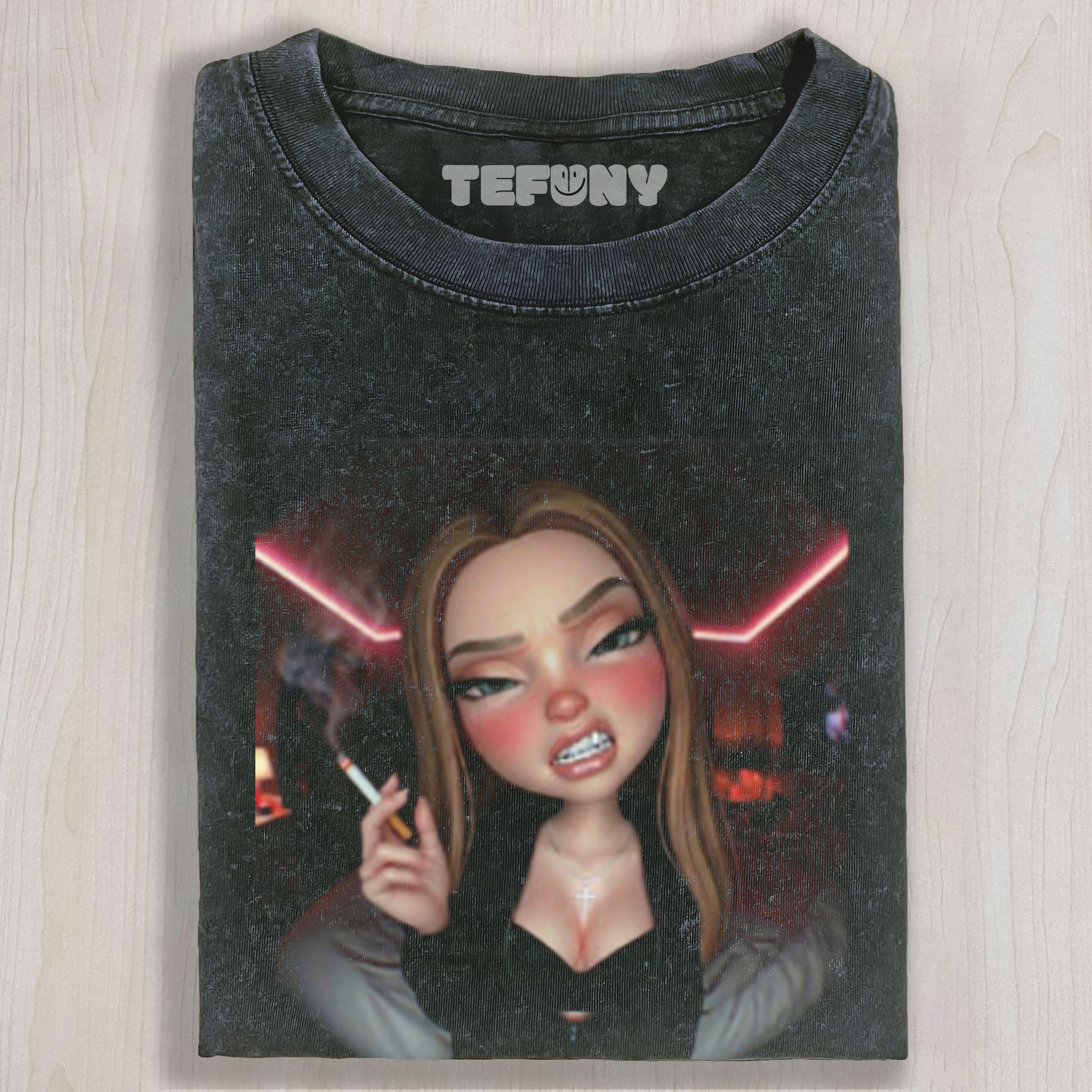 UNBOTHERED DOLL MEME UNISEX TEE, TANK TOP, LAYERED LS, SWEATSHIRT & HOODIE