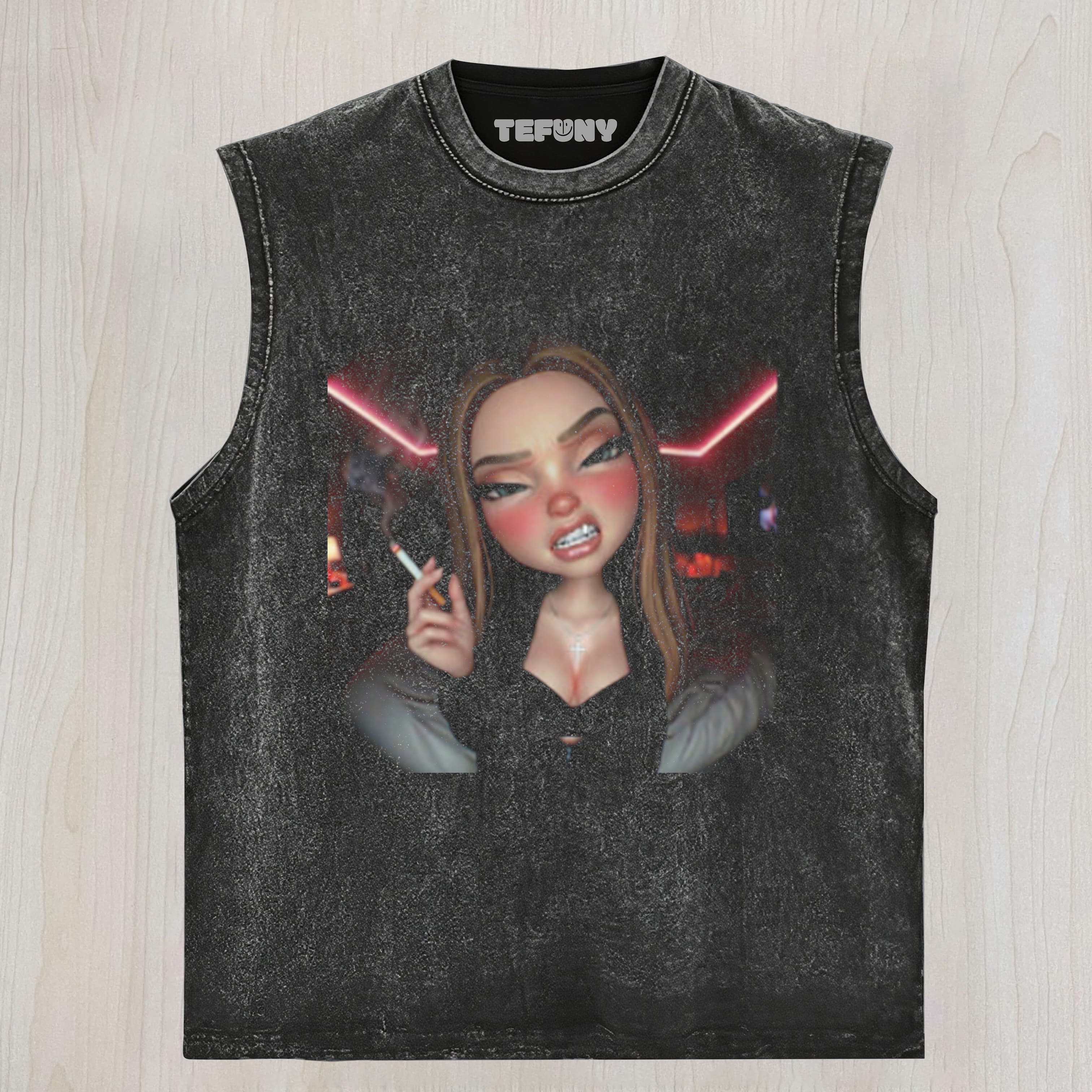 UNBOTHERED DOLL MEME UNISEX TEE, TANK TOP, LAYERED LS, SWEATSHIRT & HOODIE