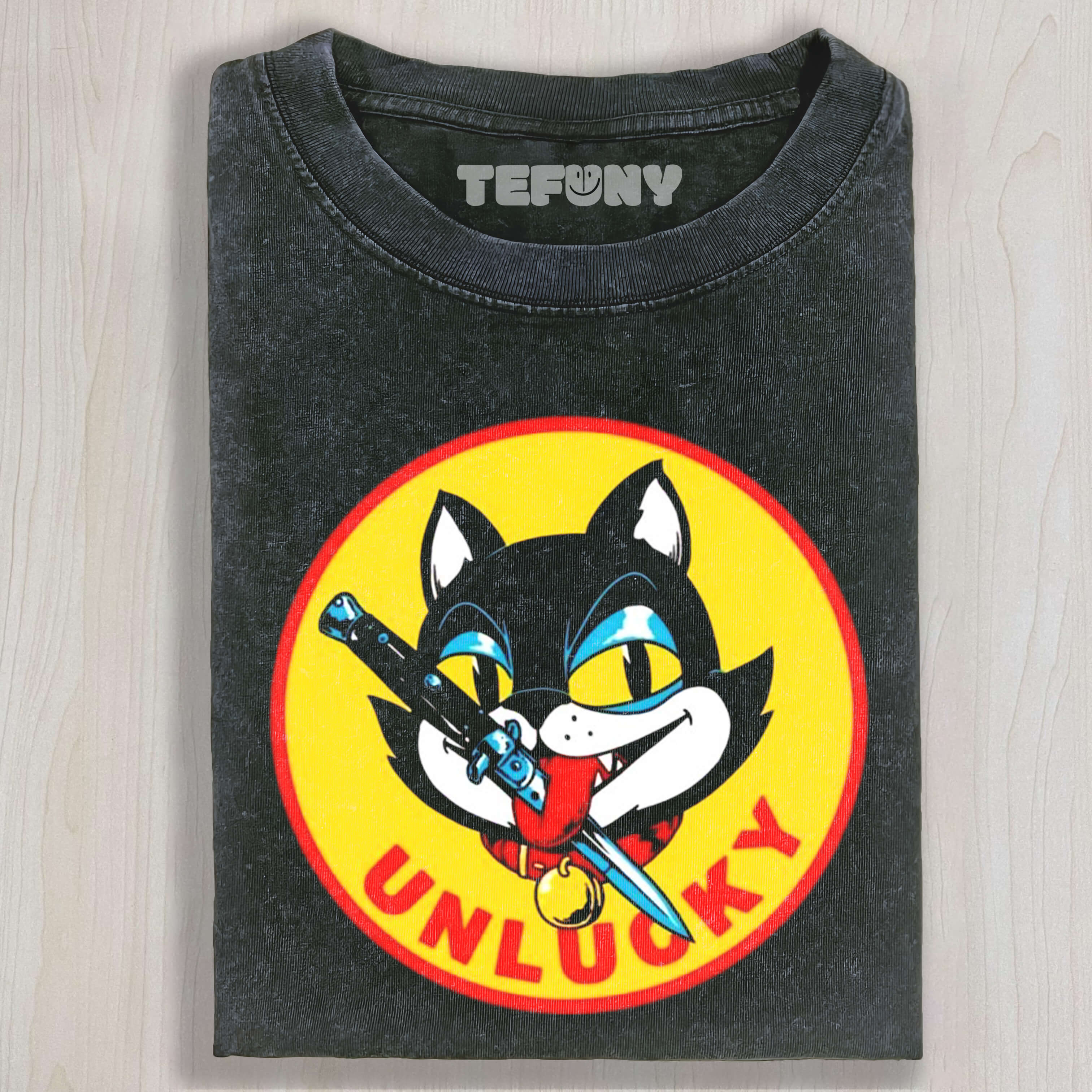 UNLUCKY CAT T-SHIRT
