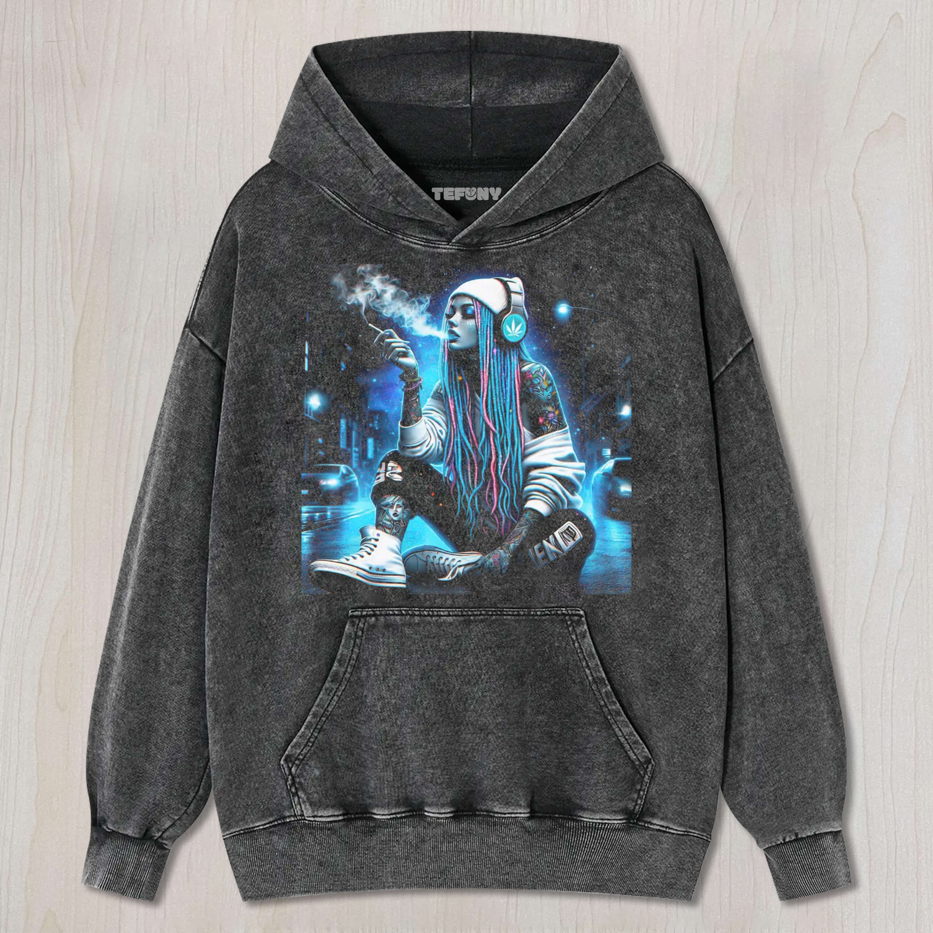 A URBAN SMOKING WOMEN TEE & SWEAT & HOOD