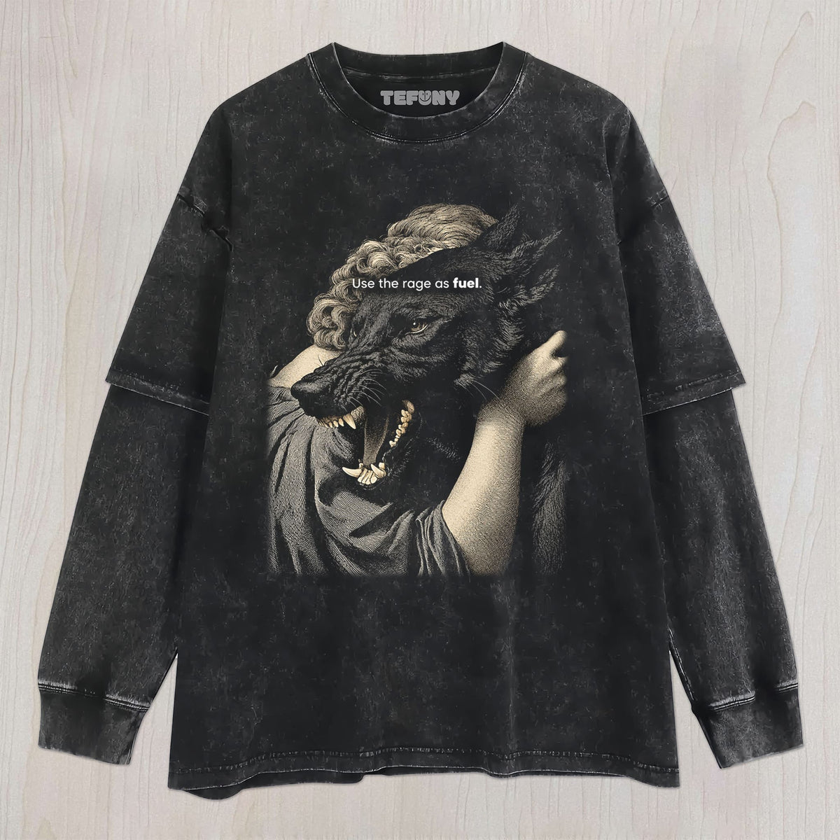 USE THE RAGE AS FUEL UNISEX TEE, TANK TOP, LAYERED LS, SWEATSHIRT & HOODIE