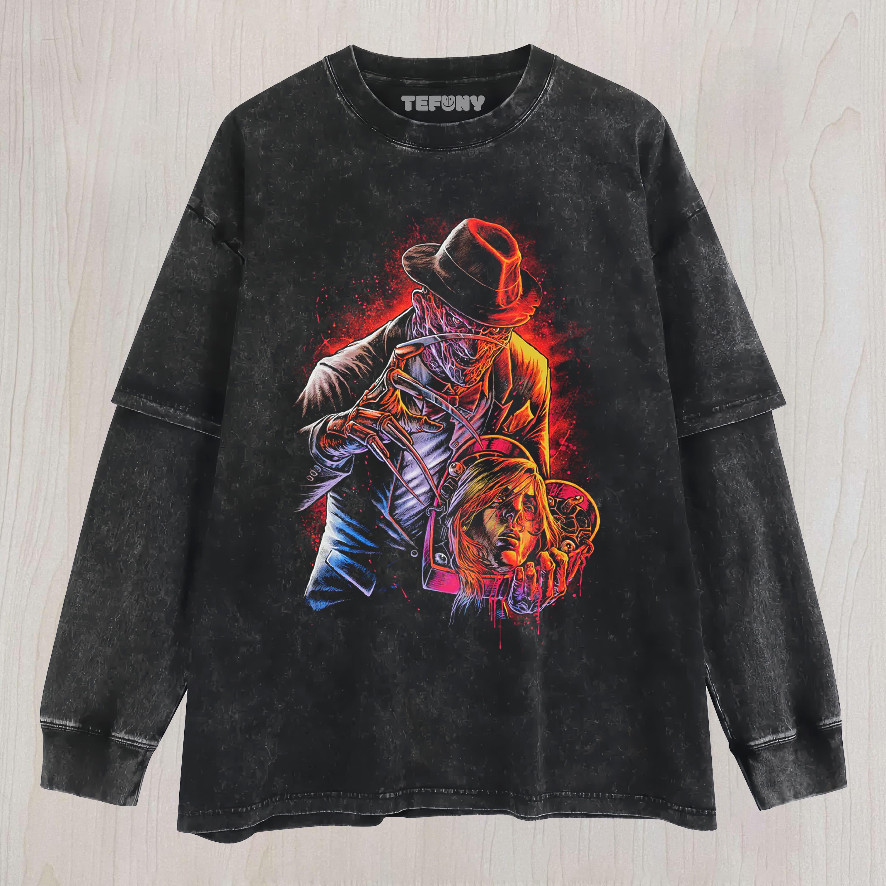 VALENTINE'S DAY NIGHTMARE LAYERED LONG SLEEVE