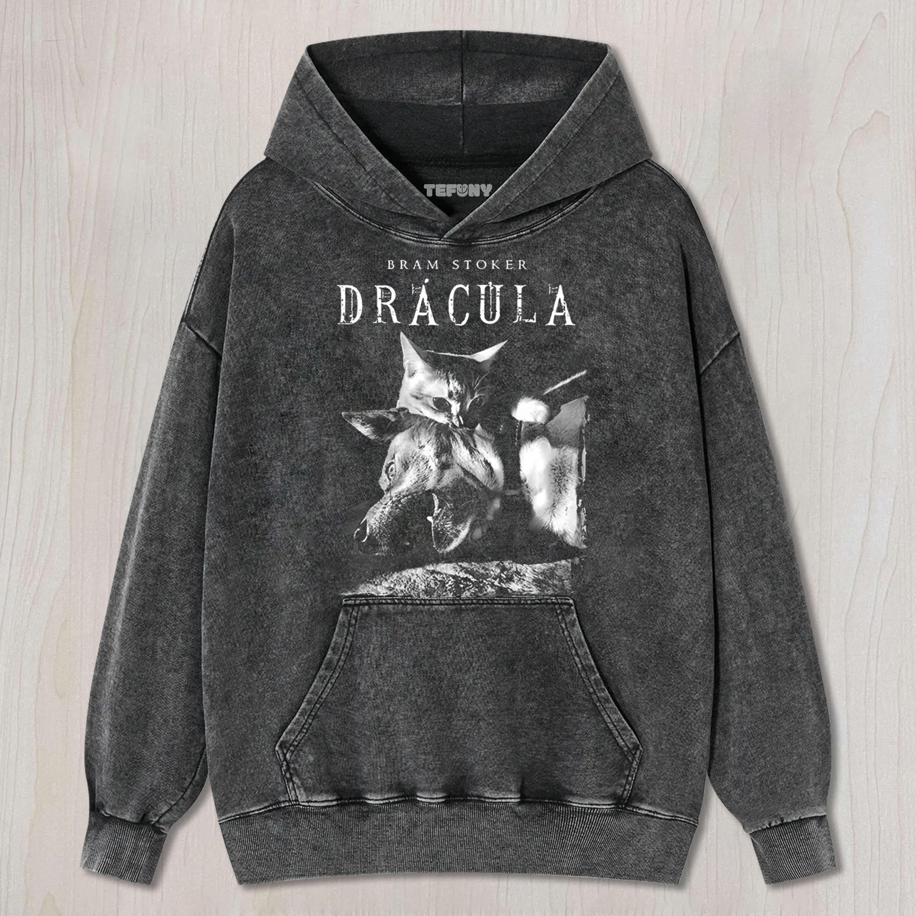 VAMPIRE CAT DRACULA UNISEX TEE, TANK TOP, LAYERED LS, SWEATSHIRT & HOODIE