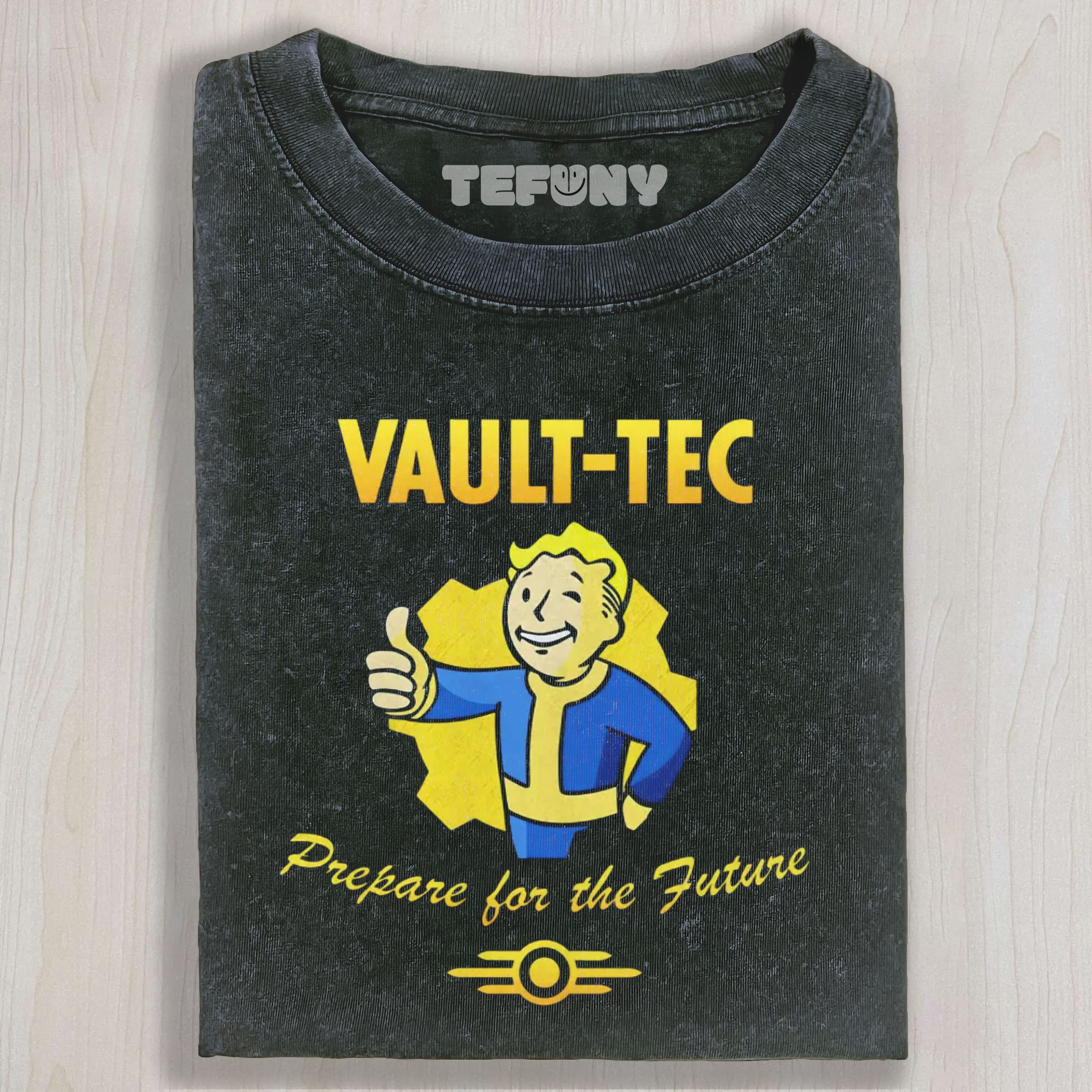 VAULT-TEC – PREPARE FOR THE FUTURE UNISEX TEE, TANK TOP, LAYERED LS, SWEATSHIRT & HOODIE