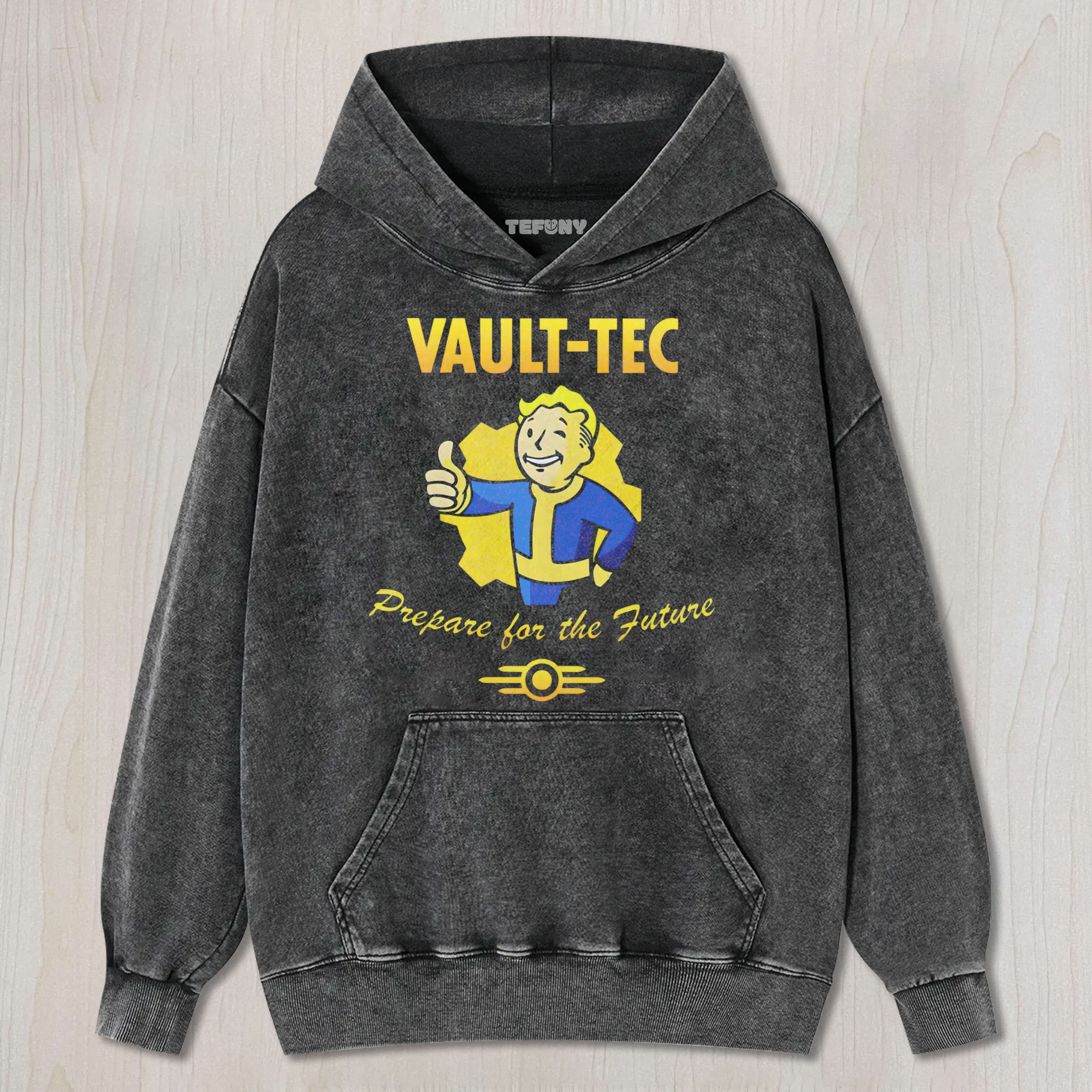 VAULT-TEC – PREPARE FOR THE FUTURE UNISEX TEE, TANK TOP, LAYERED LS, SWEATSHIRT & HOODIE