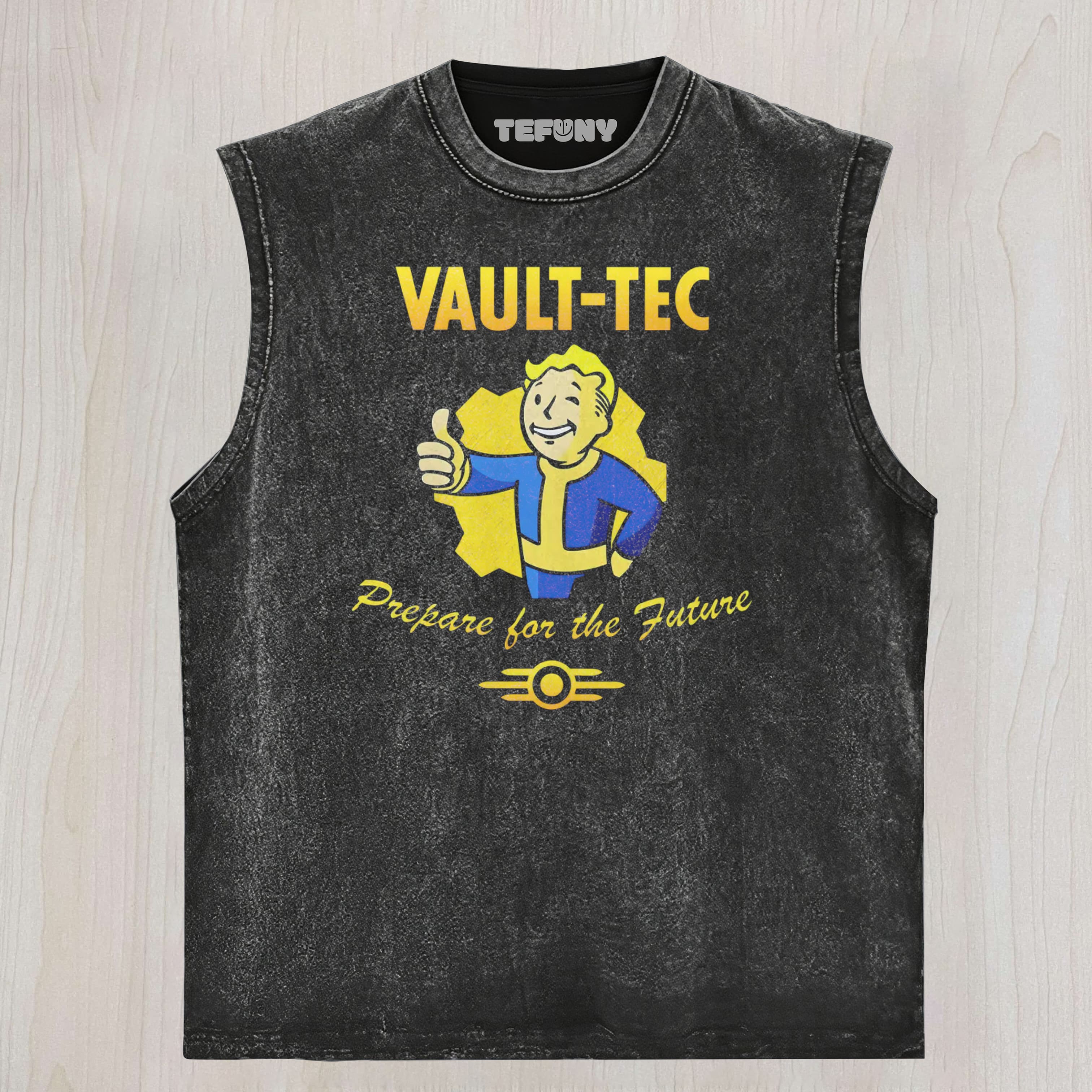 VAULT-TEC – PREPARE FOR THE FUTURE UNISEX TEE, TANK TOP, LAYERED LS, SWEATSHIRT & HOODIE