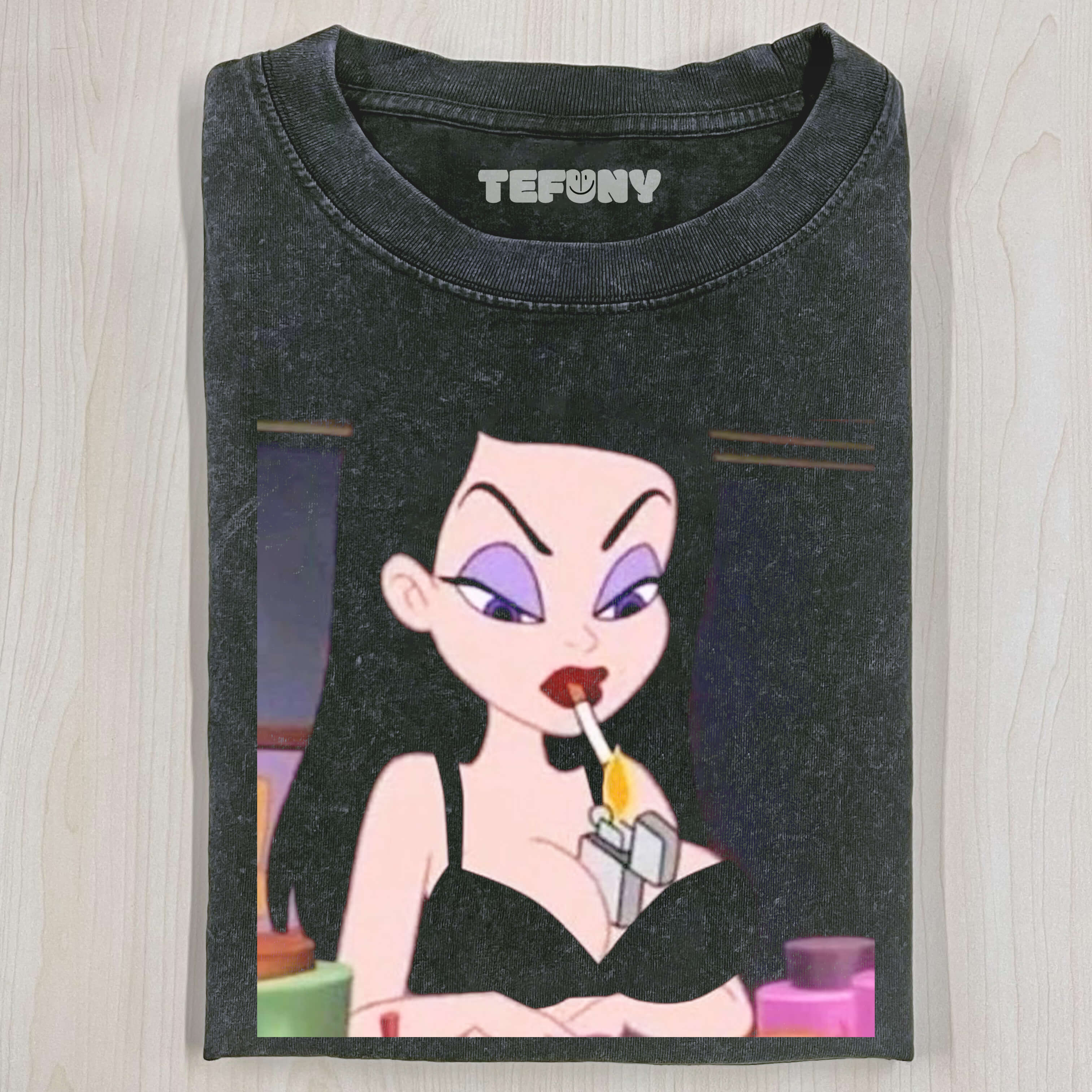 VELVET VON BLACK SMOKES T-SHIRT V1