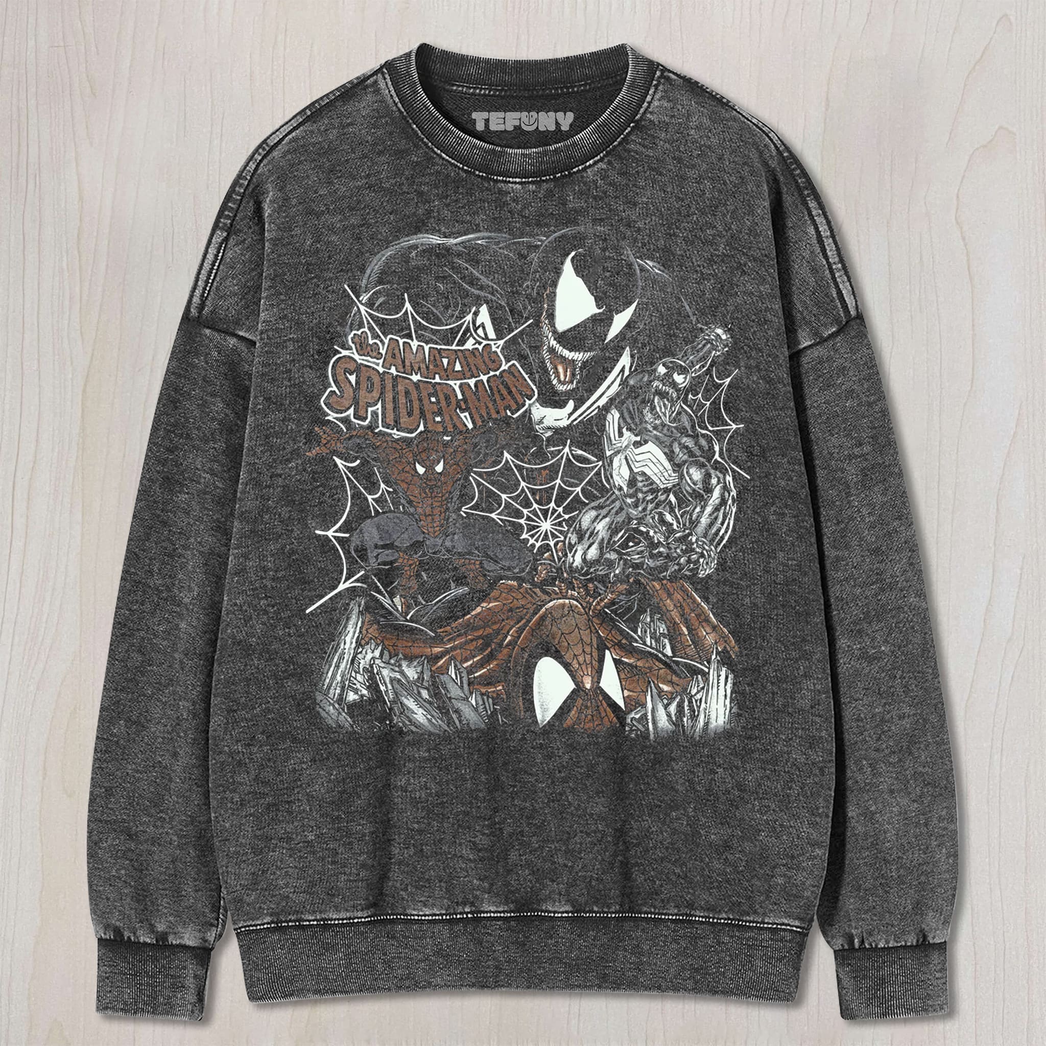 VENOM SPIDER-MAN UNISEX TEE, TANK TOP, LAYERED LS, SWEATSHIRT & HOODIE