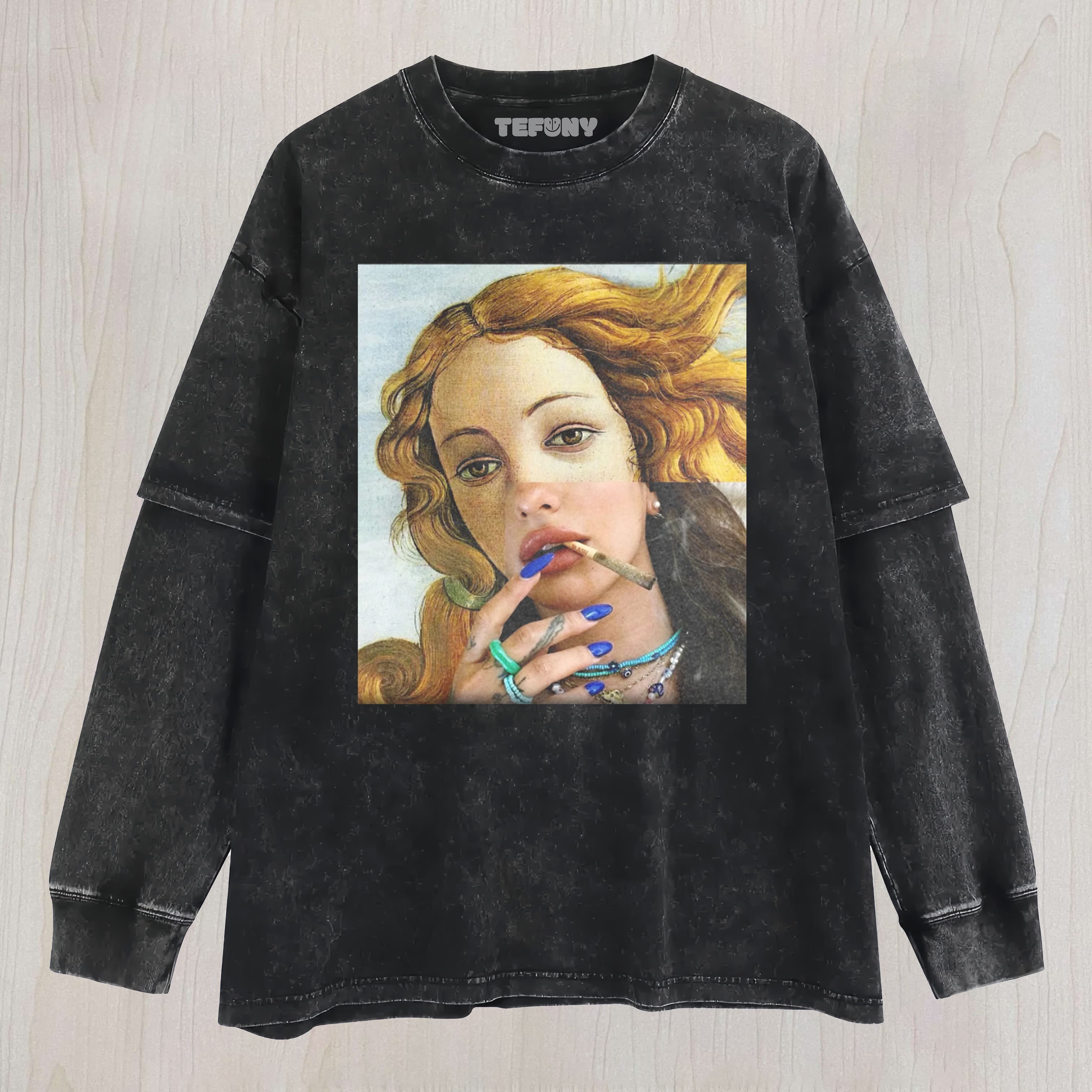 VENUS RISING UNISEX TEE, TANK TOP, LAYERED LS, SWEATSHIRT & HOODIE