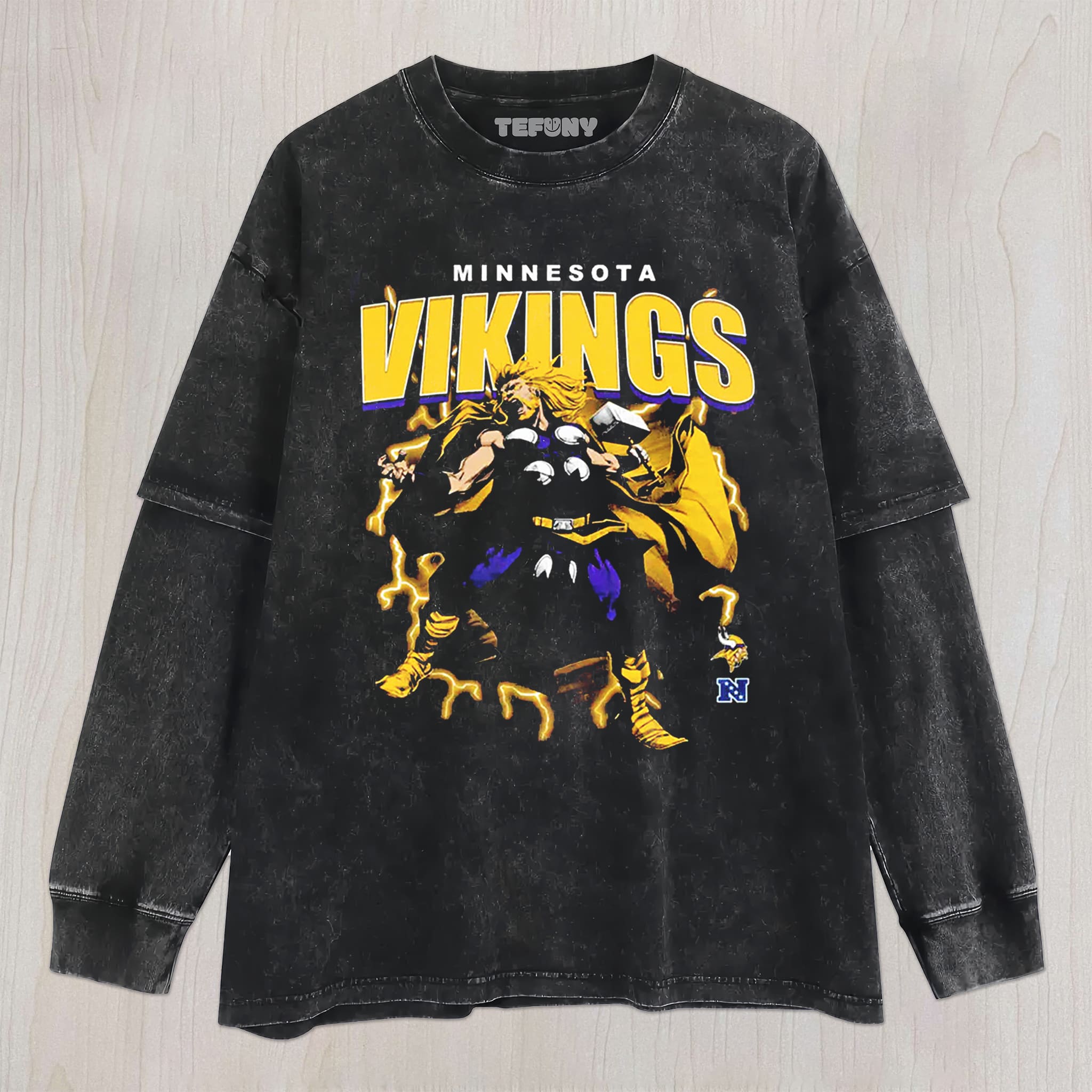 VIKINGS & THOR UNISEX TEE, TANK TOP, LAYERED LS, SWEATSHIRT & HOODIE