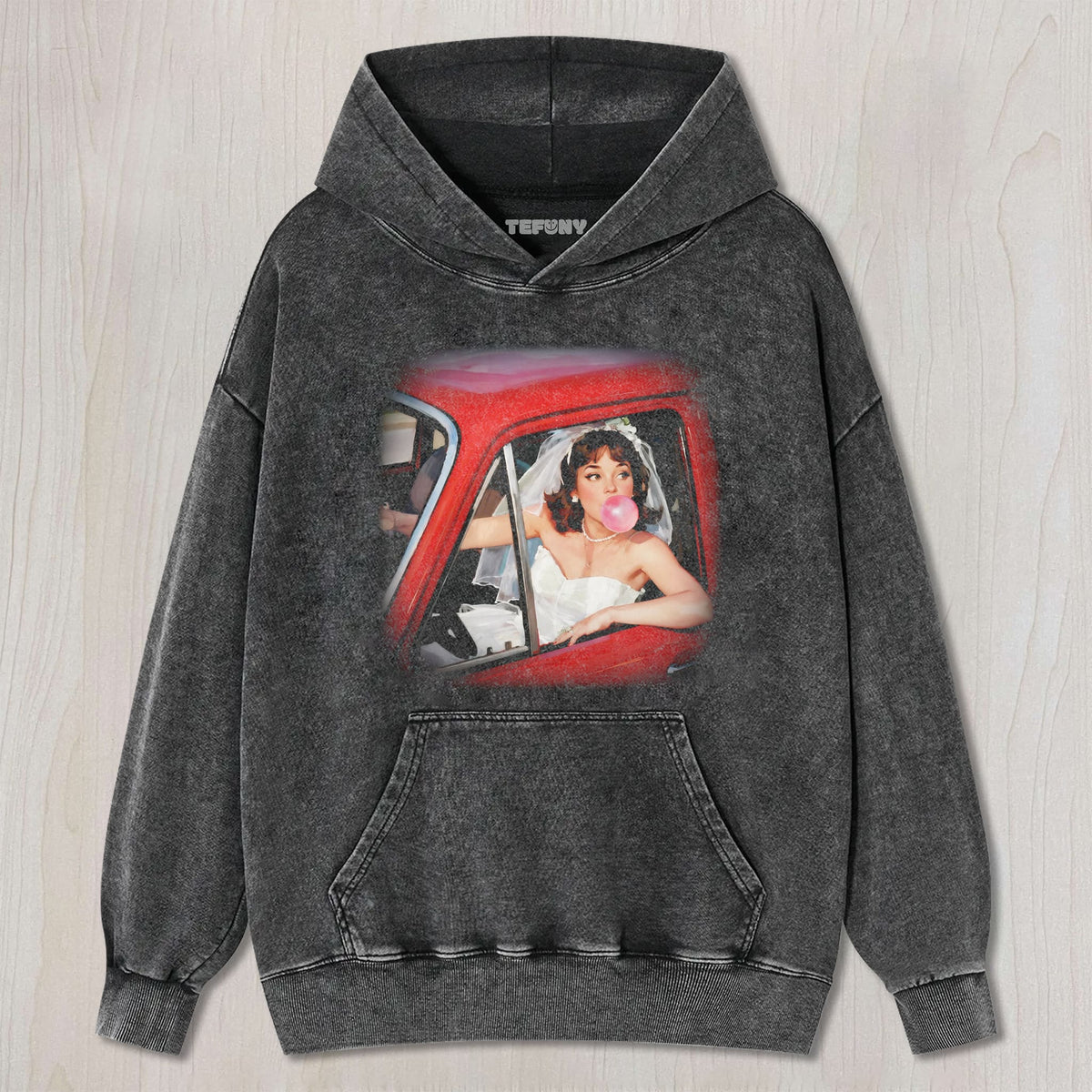 VINTAGE CAR GIRL UNISEX TEE, TANK TOP, LAYERED LS, SWEATSHIRT & HOODIE