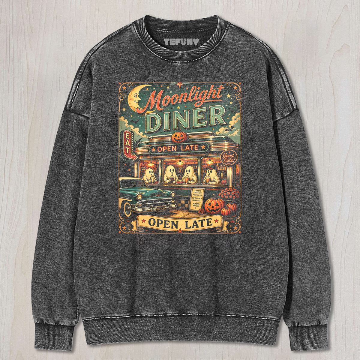 VINTAGE HALLOWEEN V1 UNISEX TEE, TANK TOP, LAYERED LS, SWEATSHIRT & HOODIE