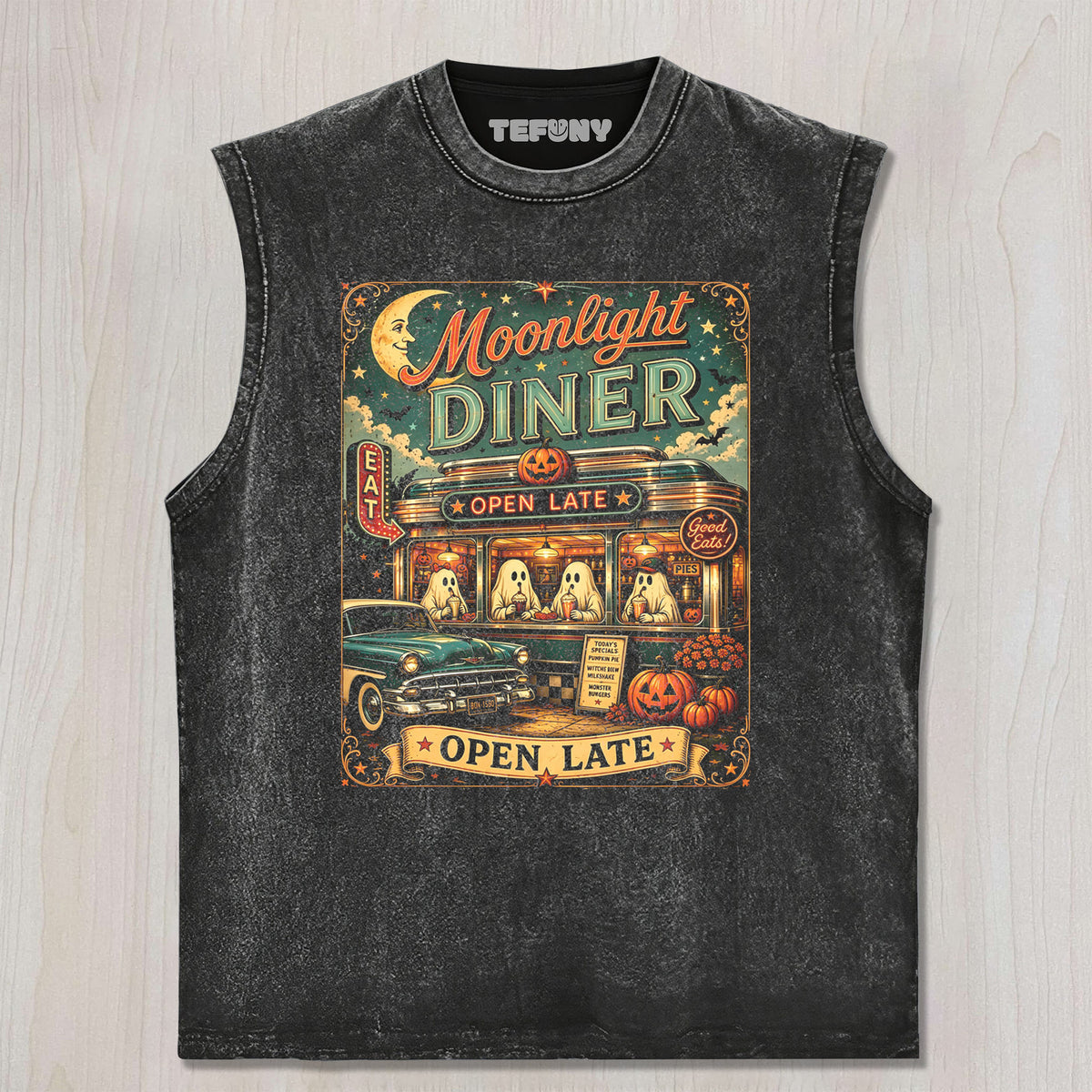 VINTAGE HALLOWEEN V1 UNISEX TEE, TANK TOP, LAYERED LS, SWEATSHIRT & HOODIE