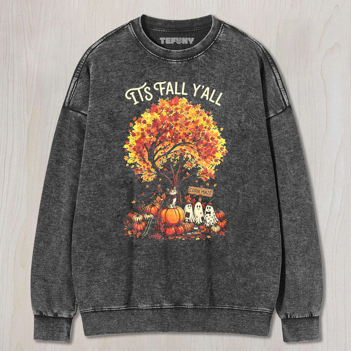 VINTAGE HALLOWEEN V5 UNISEX TEE, TANK TOP, LAYERED LS, SWEATSHIRT & HOODIE