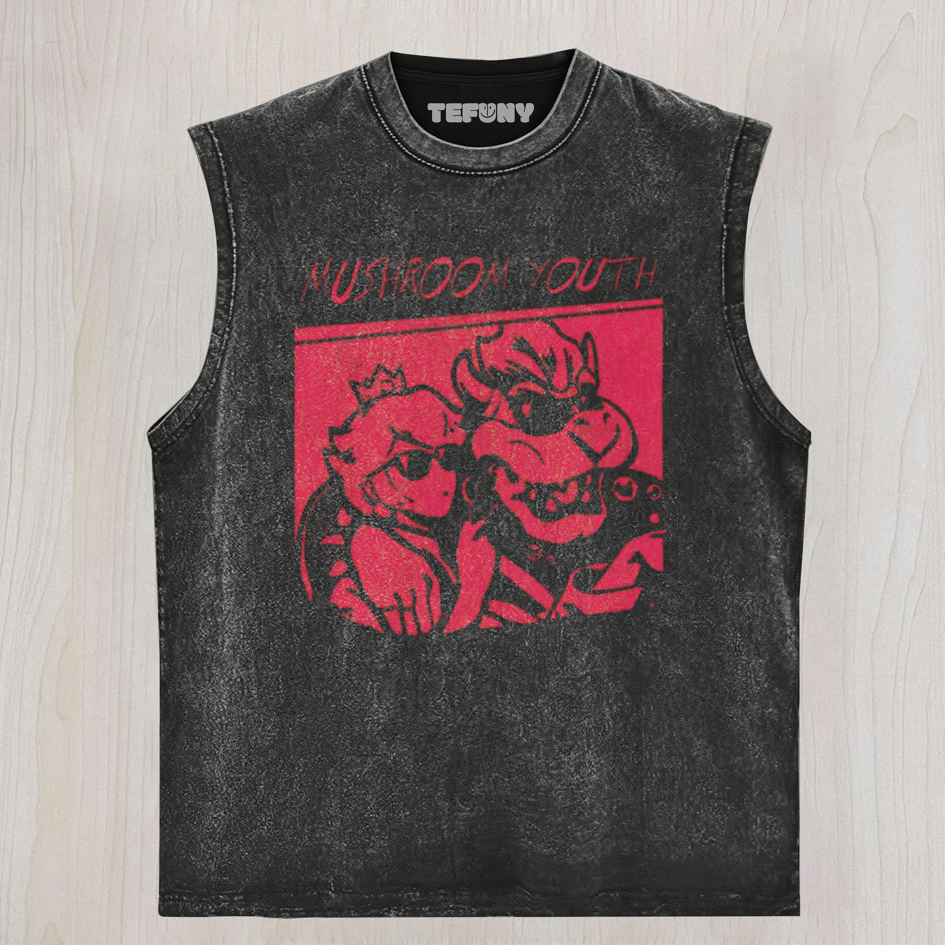 VINTAGE MUSHROOM UNISEX TEE, TANK TOP, LAYERED LS, SWEATSHIRT & HOODIE