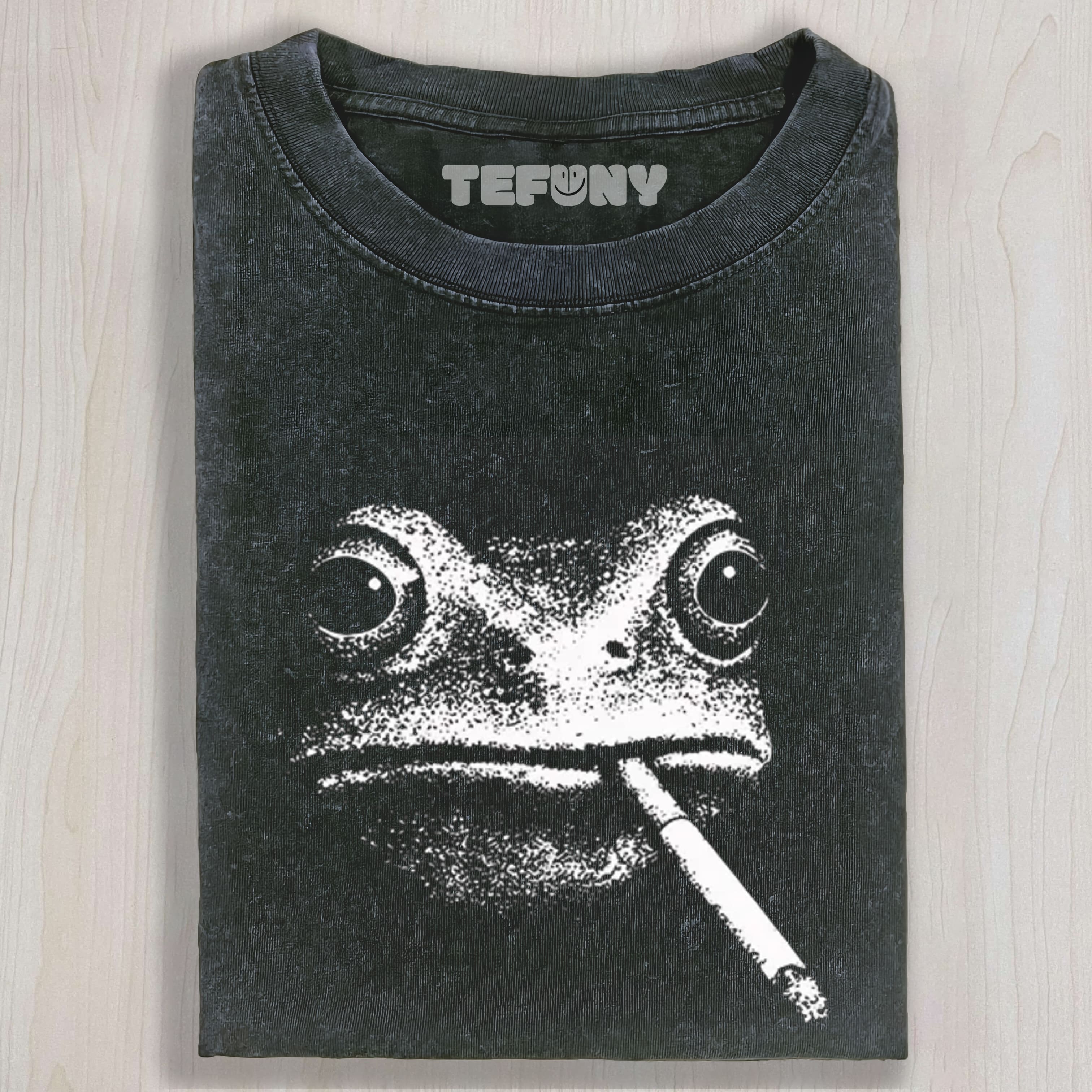 VINTAGE SMOKING FROG CLASSIC UNISEX TEE, TANK TOP, LAYERED LS, SWEATSHIRT & HOODIE