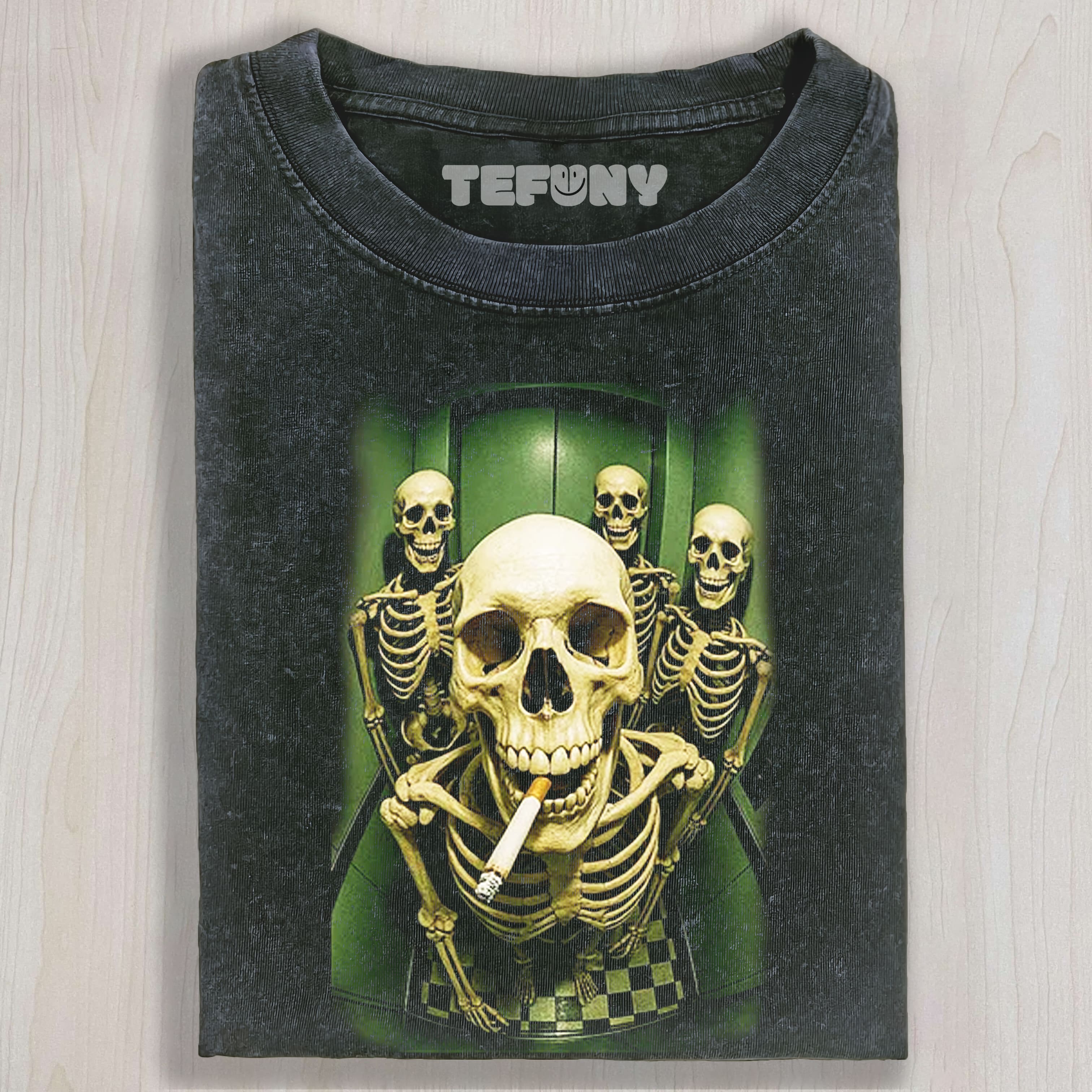 VINTAGE SKULL TEE & SWEAT & HOOD