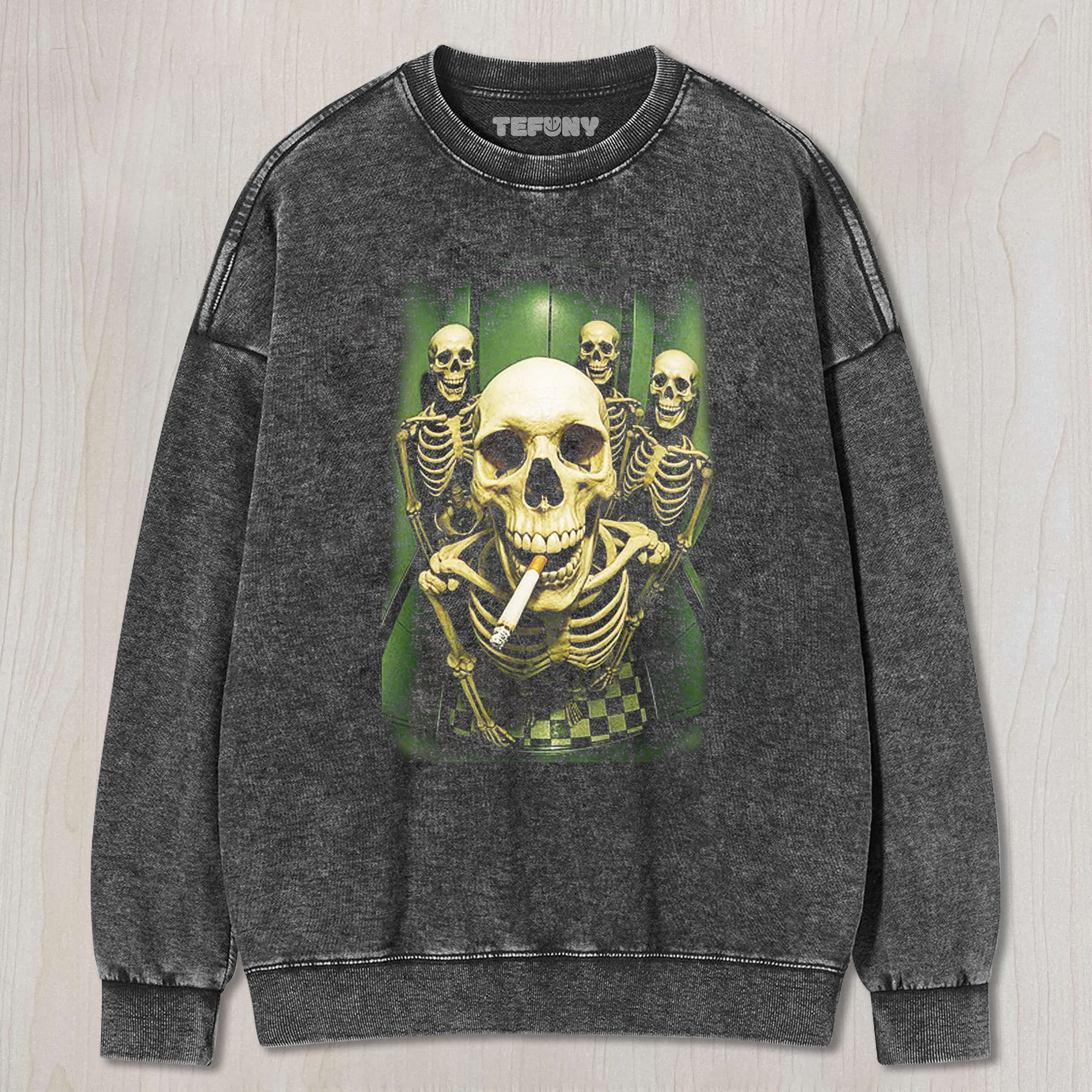 VINTAGE SKULL TEE & SWEAT & HOOD