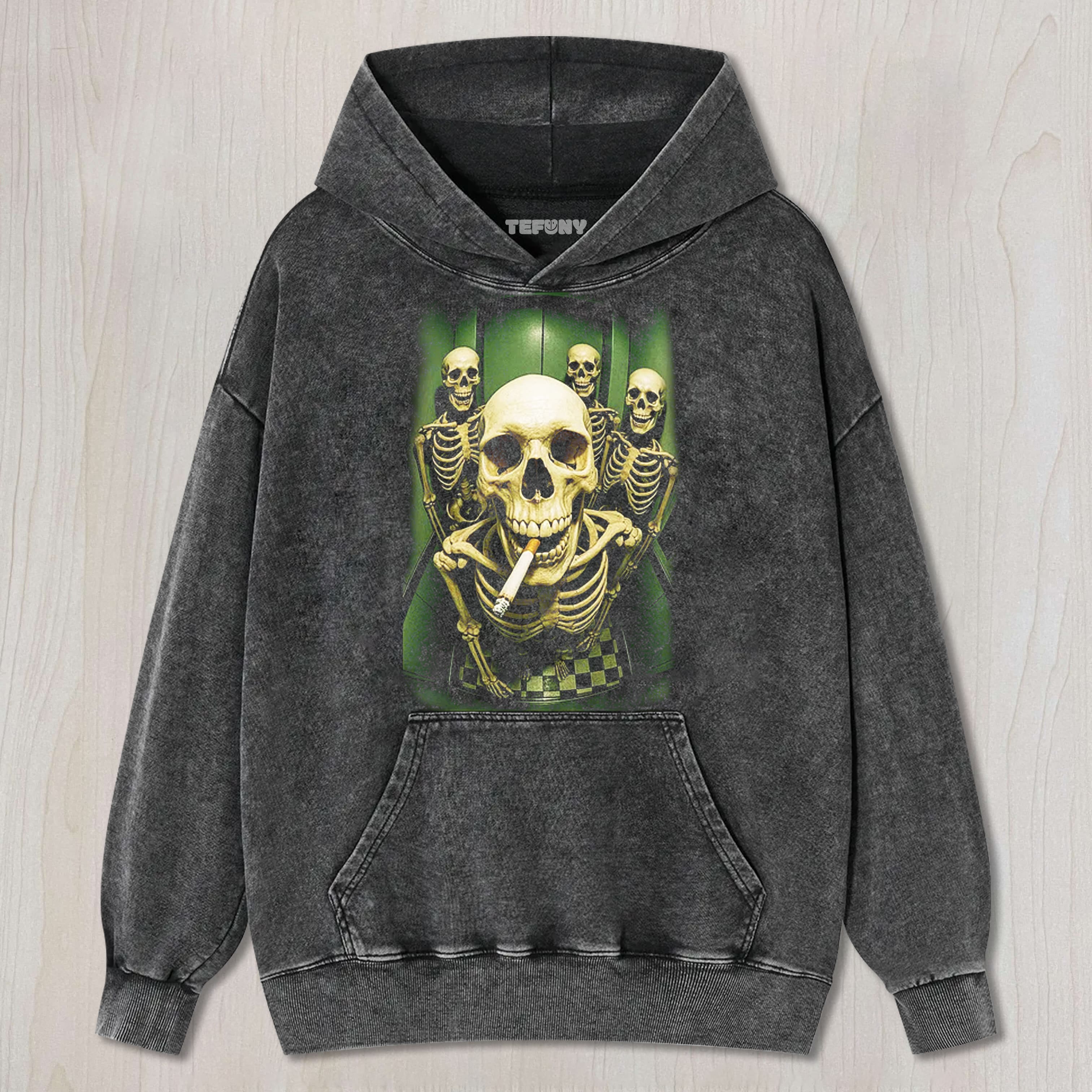 VINTAGE SKULL TEE & SWEAT & HOOD