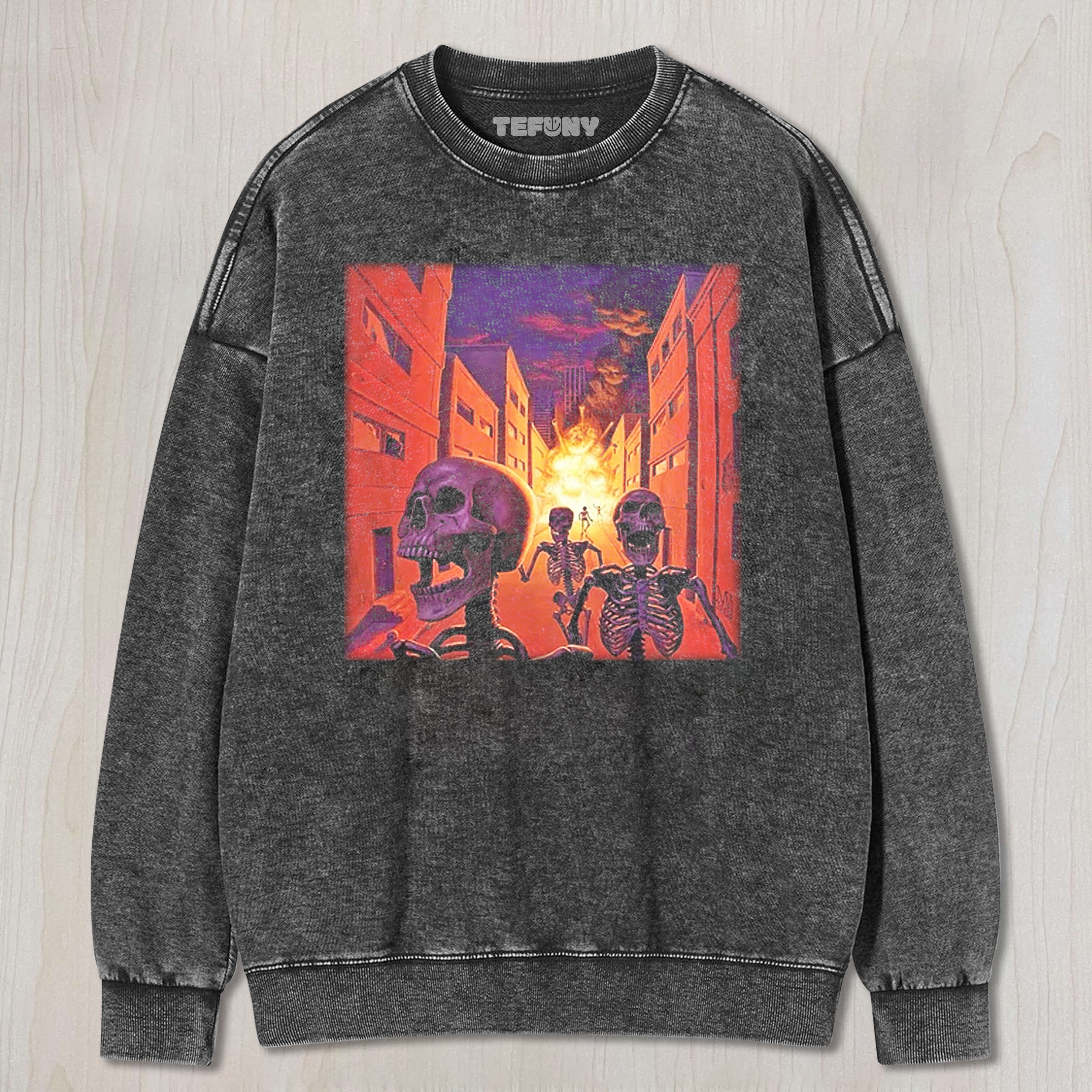VINTAGE SKULL V2 TEE & SWEAT & HOOD