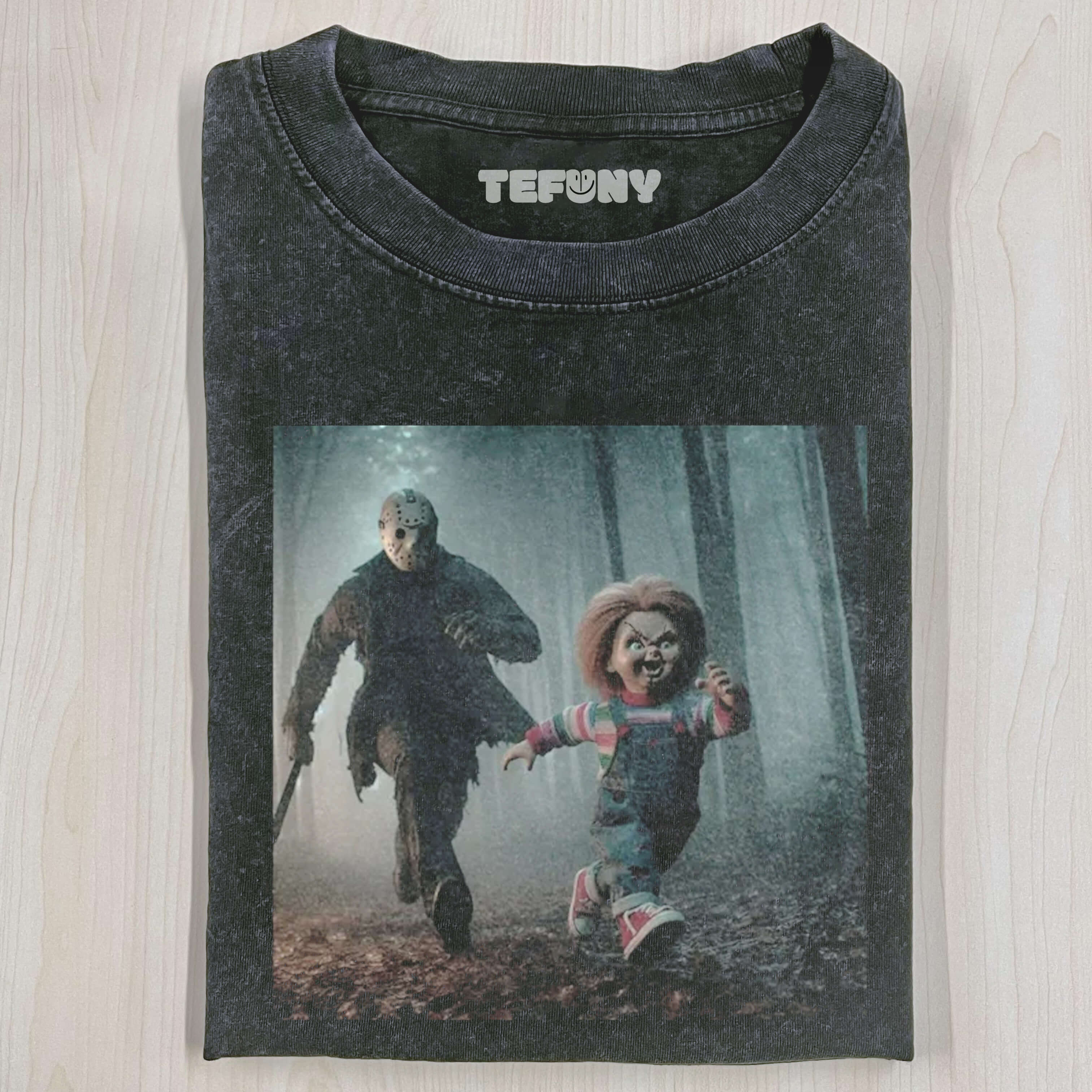 VIntage Style halloween Movies T-shirt 3V