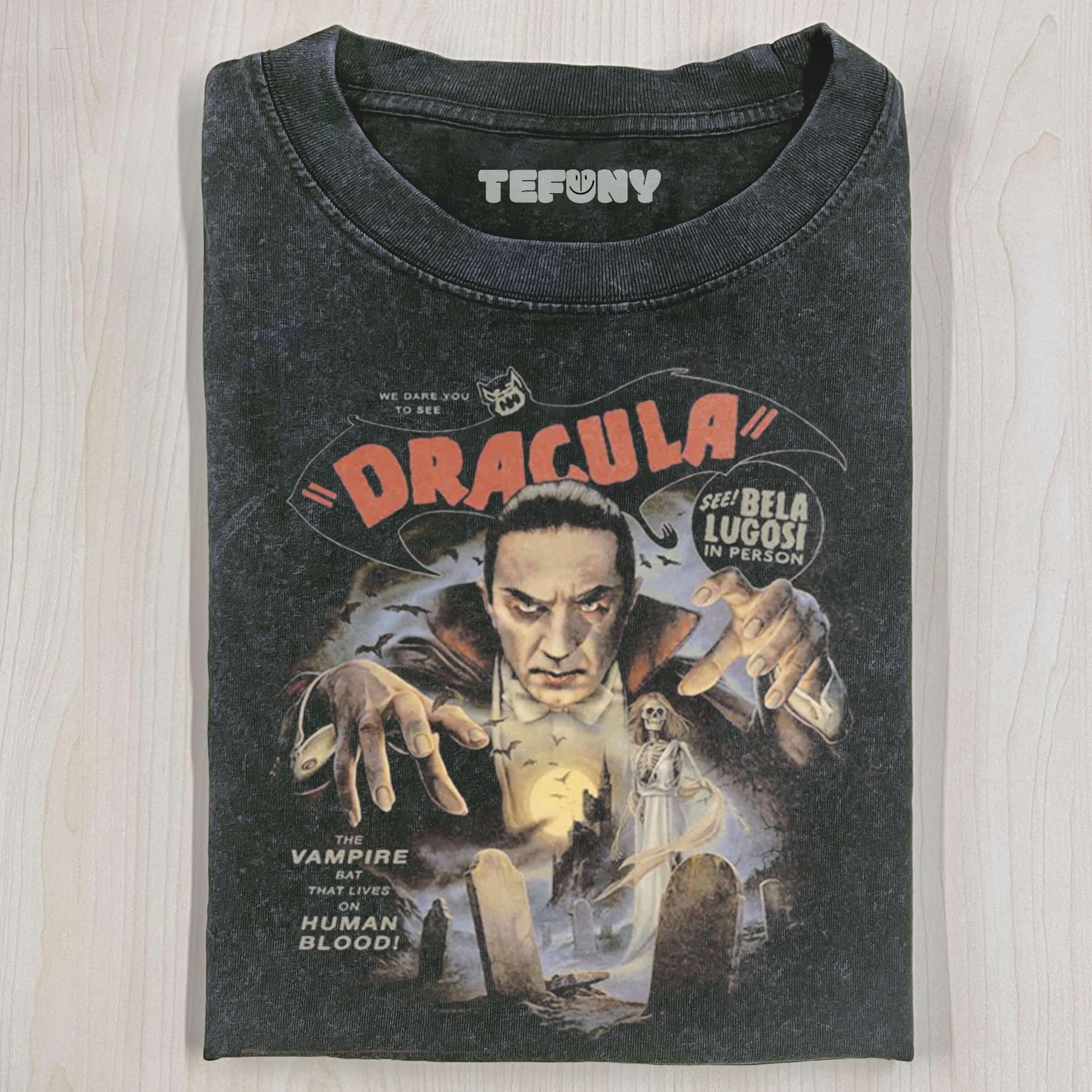 VIntage Style halloween Movies T-shirt 8V