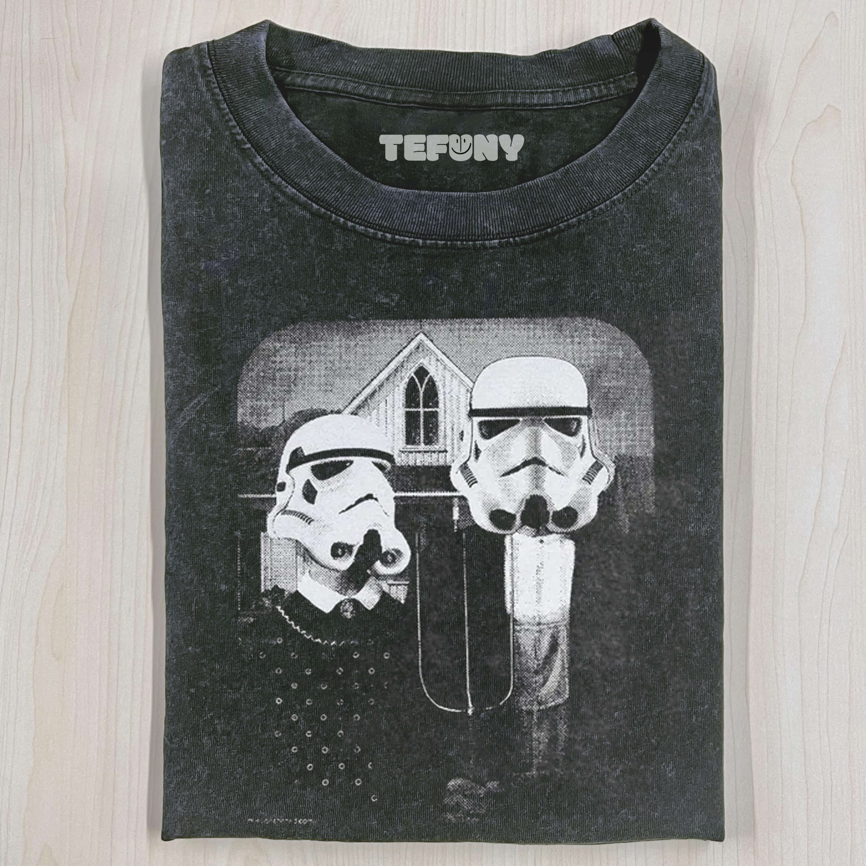 Vintage American Gothic Style T-shirt