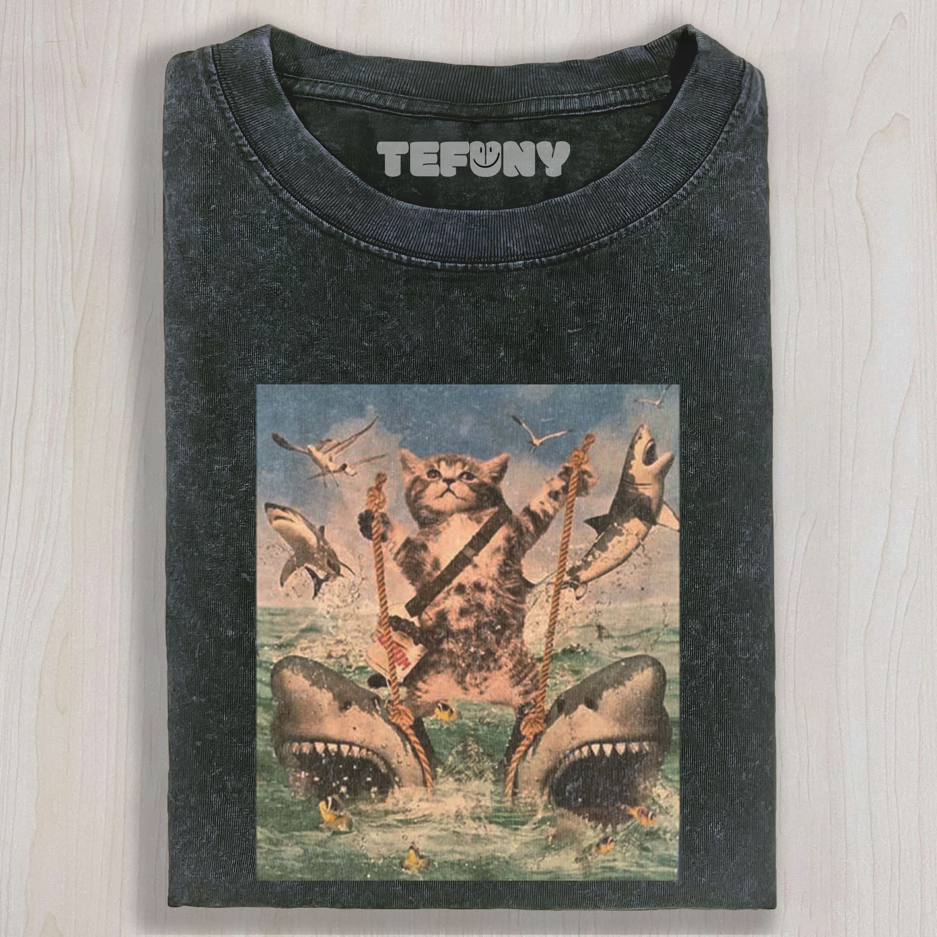WACKY CAT1 UNISEX TEE, TANK TOP, LAYERED LS, SWEATSHIRT & HOODIE