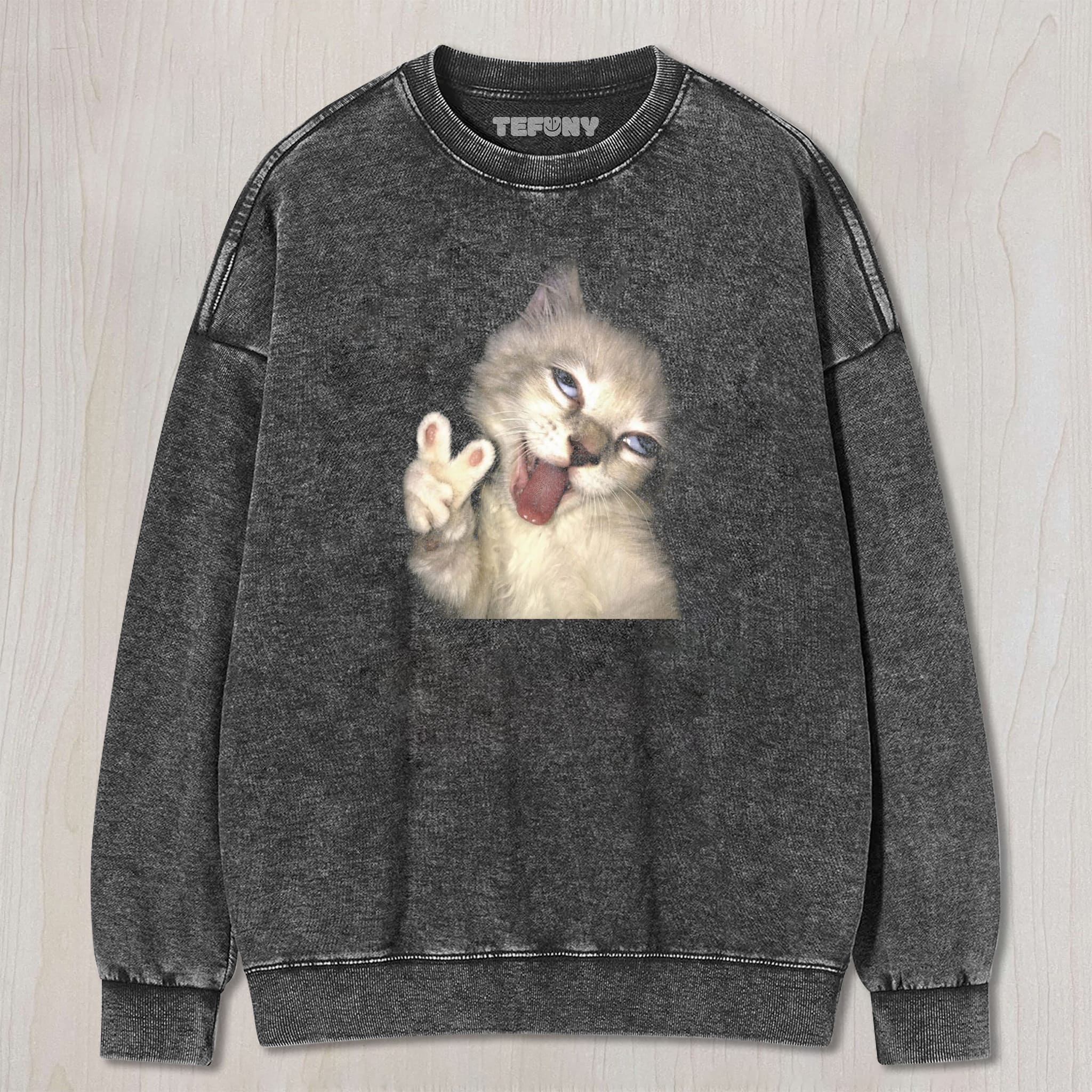 WACKY CAT UNISEX TEE, TANK TOP, LAYERED LS, SWEATSHIRT & HOODIE