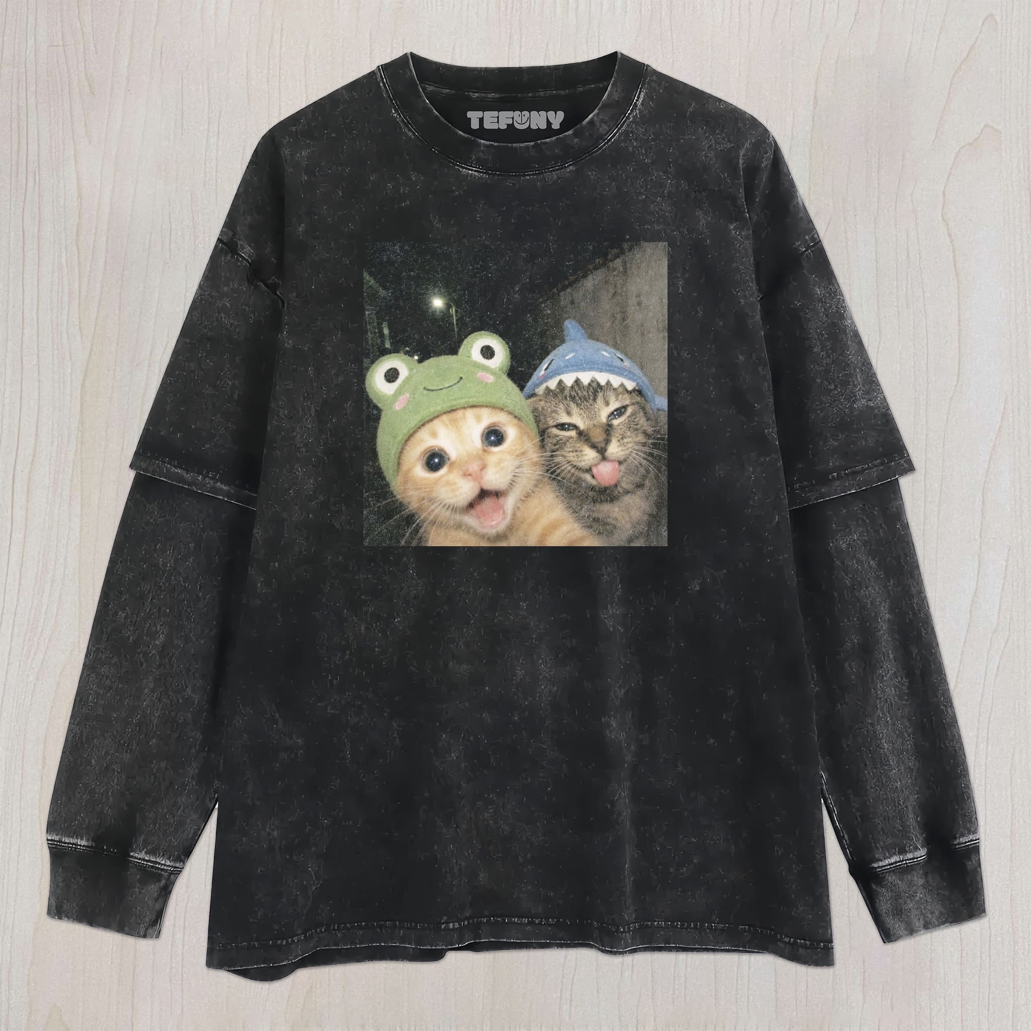 WACKY CATV2 UNISEX TEE, TANK TOP, LAYERED LS, SWEATSHIRT & HOODIE