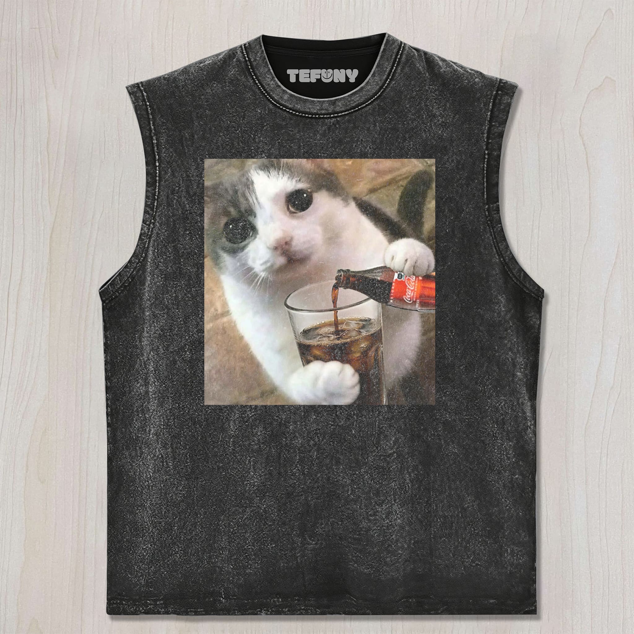WACKY CAT V2 UNISEX TEE, TANK TOP, LAYERED LS, SWEATSHIRT & HOODIE
